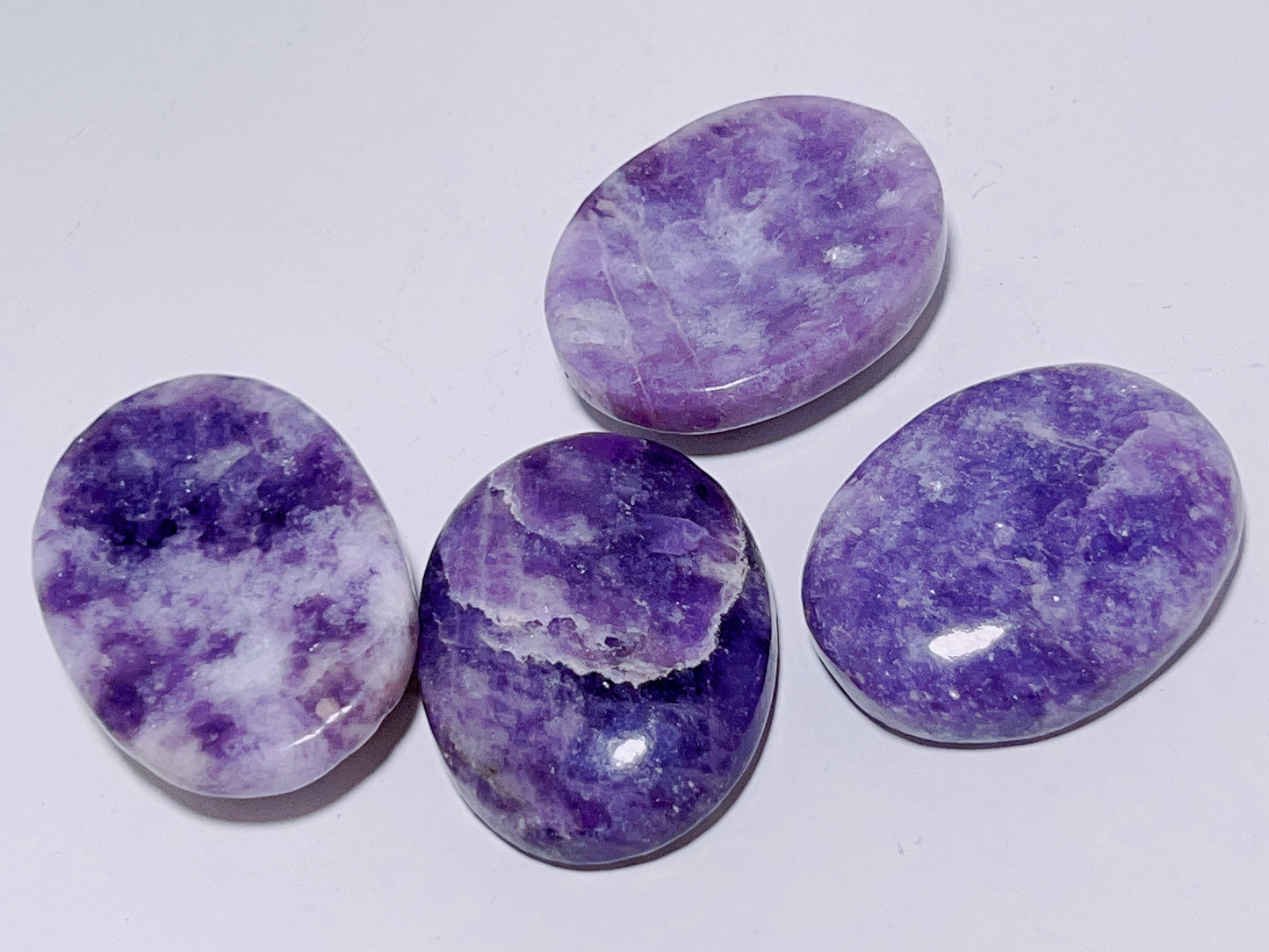 Lepidolite Worry Stone