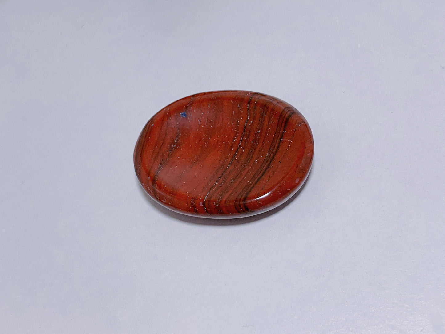 Red Jasper Worry Stone