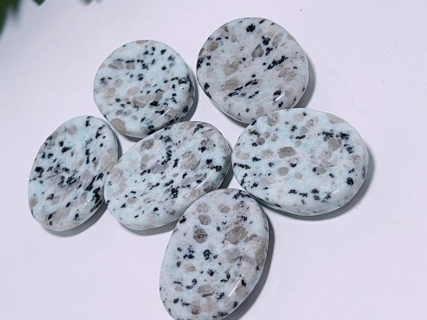 Kiwi Jasper Worry Stone