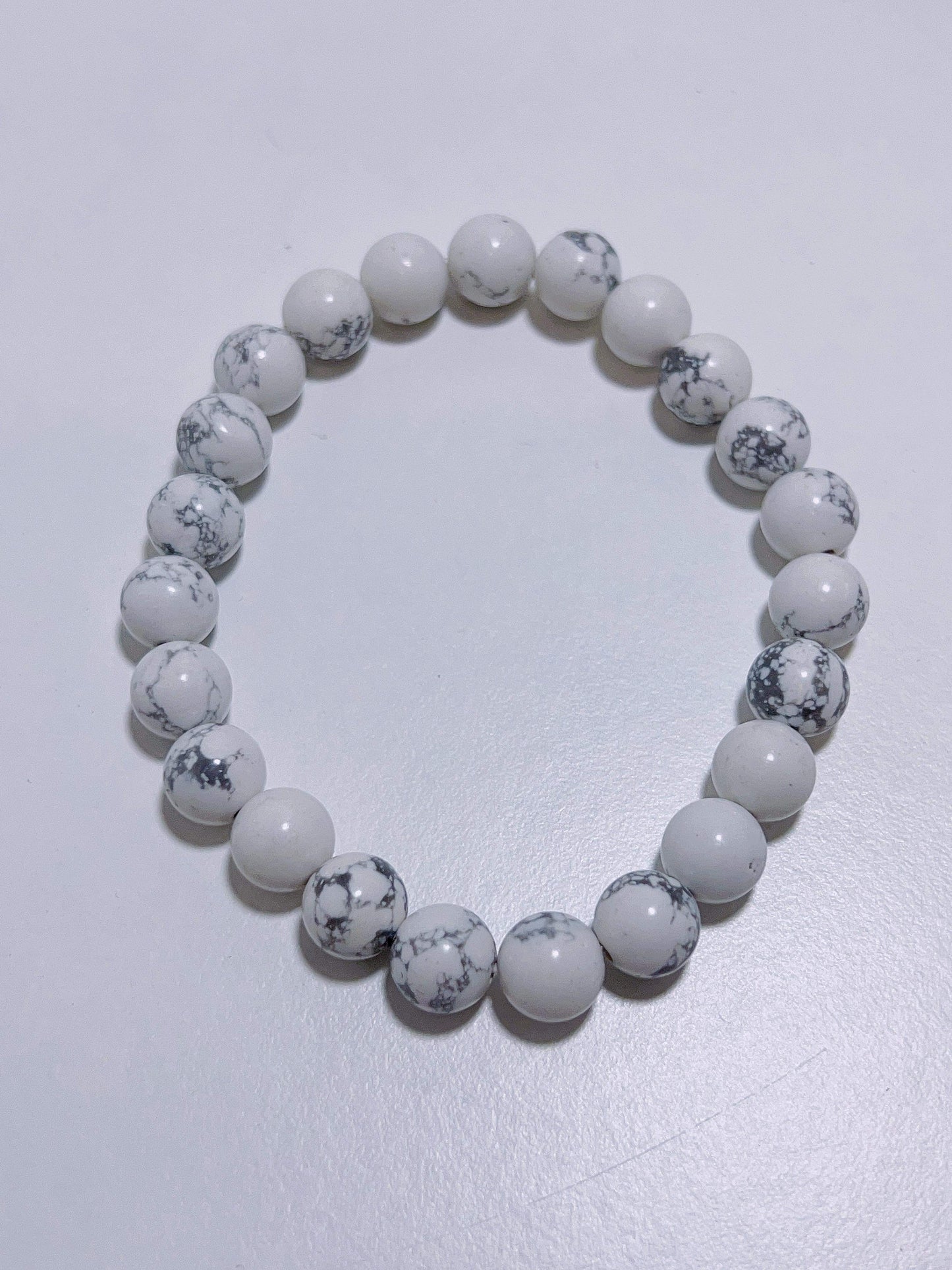 Howlite Bracelet 8mm