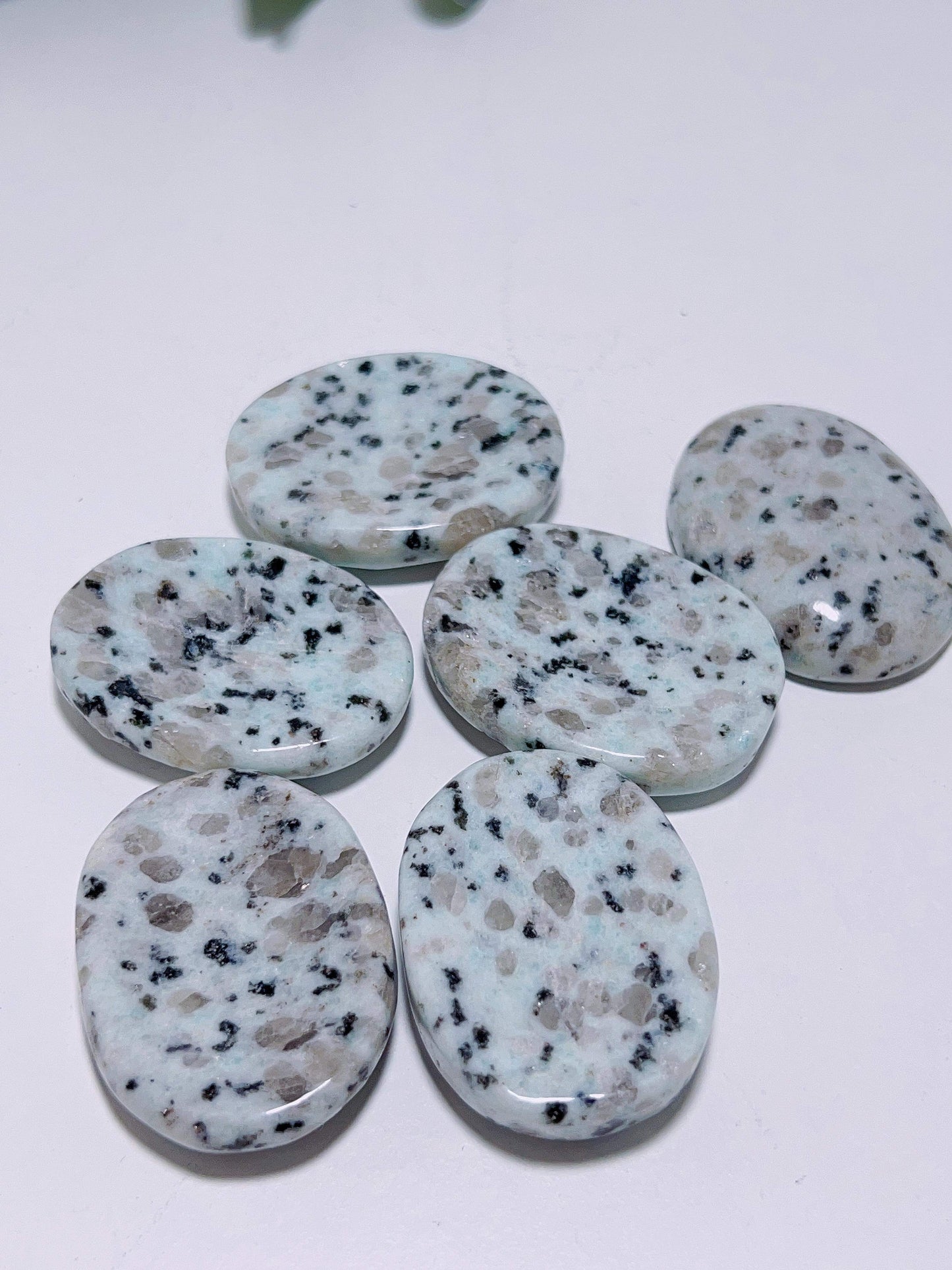 Kiwi Jasper Worry Stone