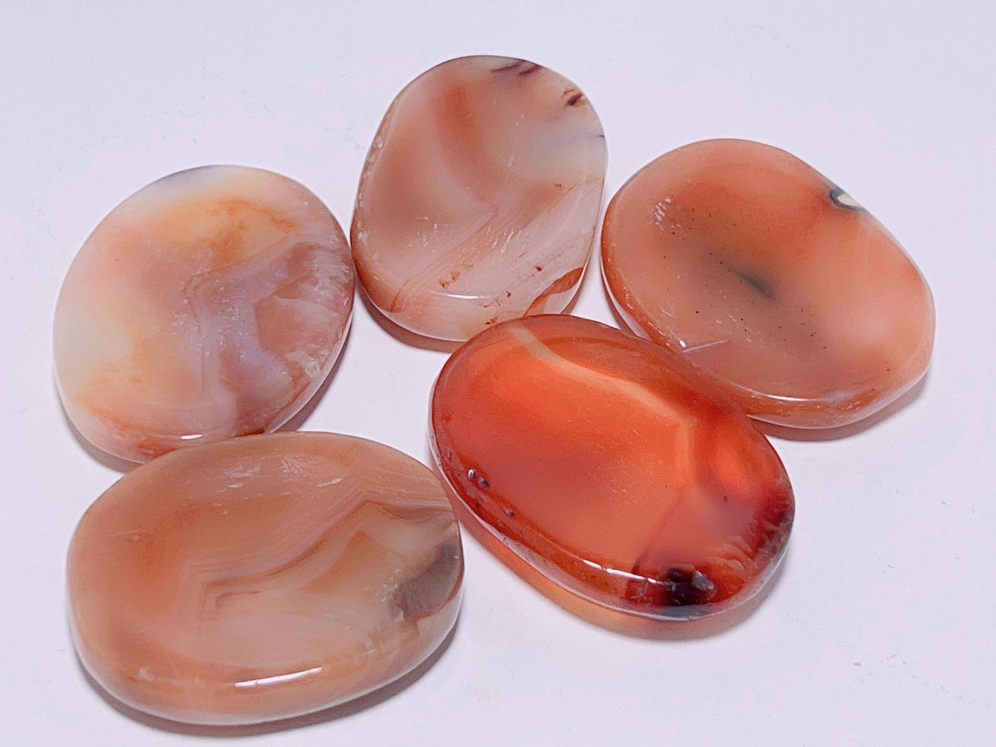 Carnelian Worry Stone