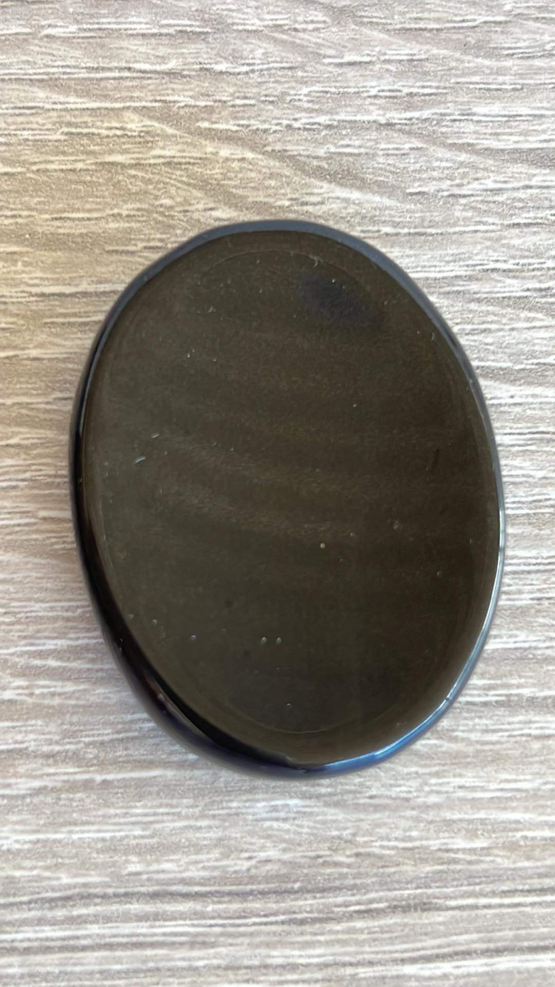 Black Obsidian Worry Stone