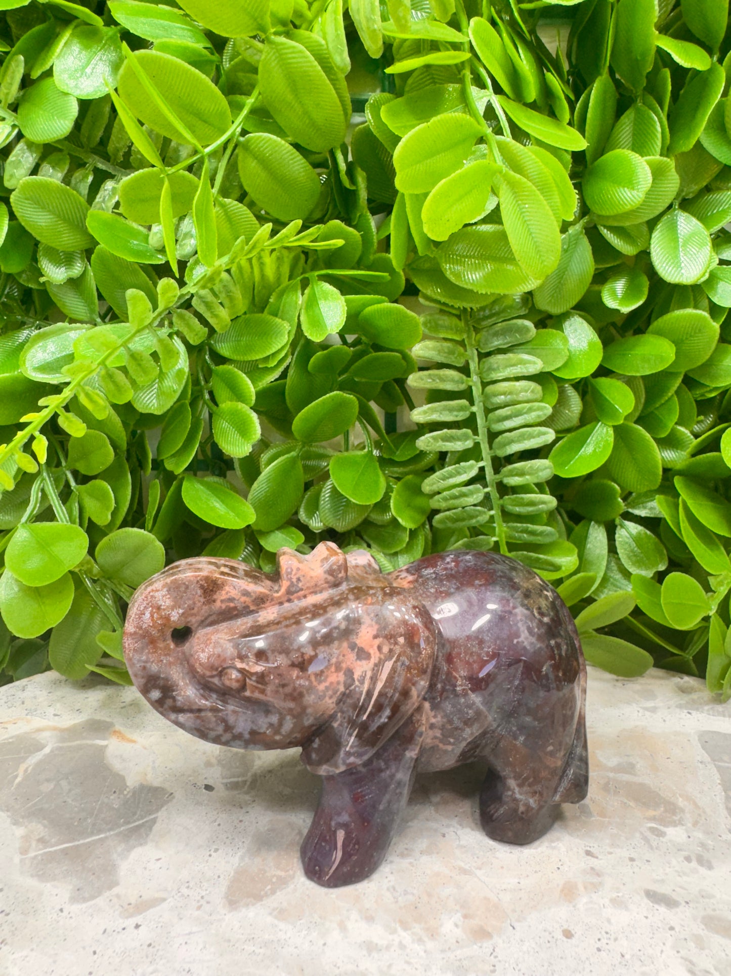 Ocean Jasper Elephant 356g