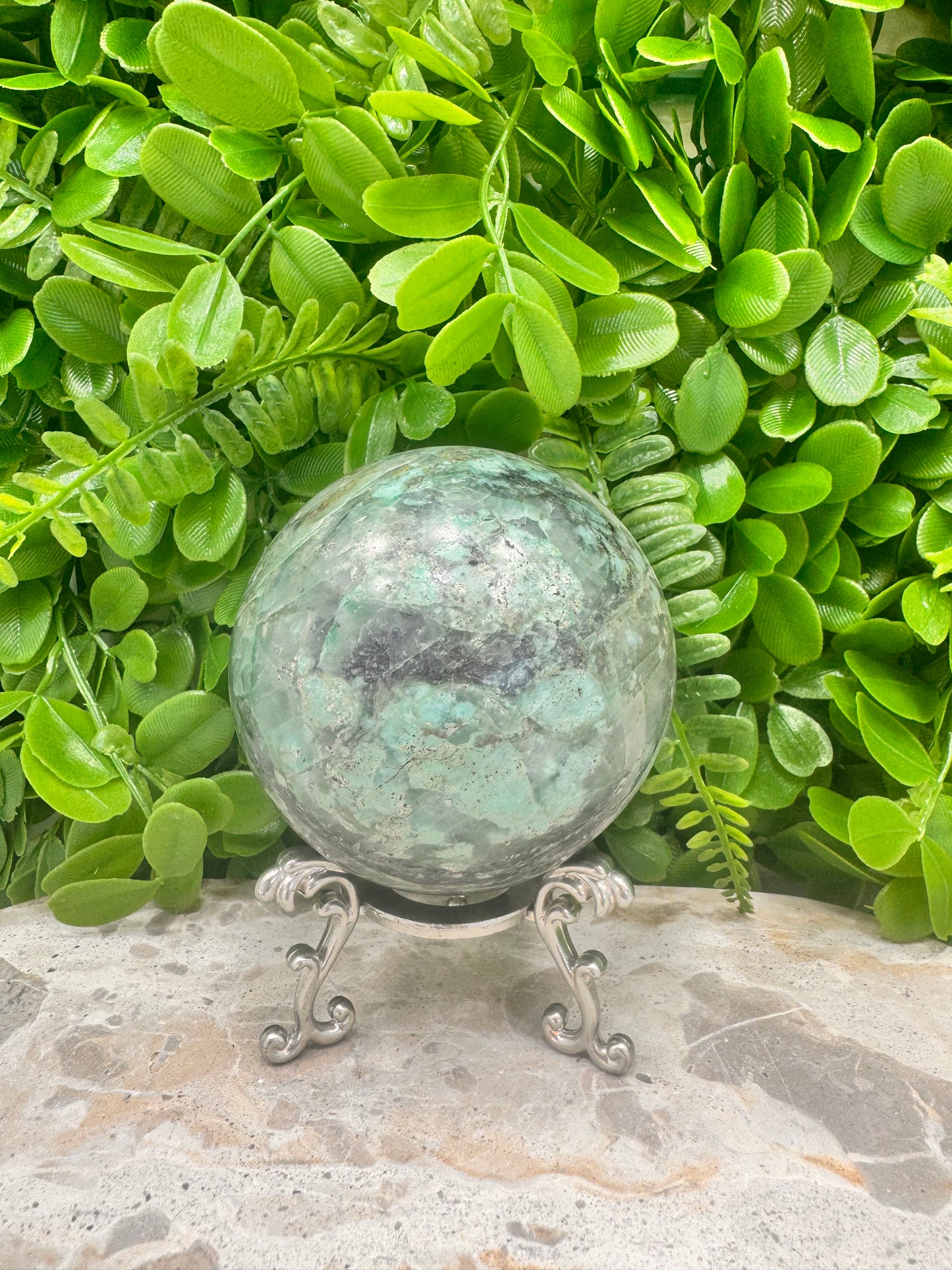 Turquoise Sphere 822g