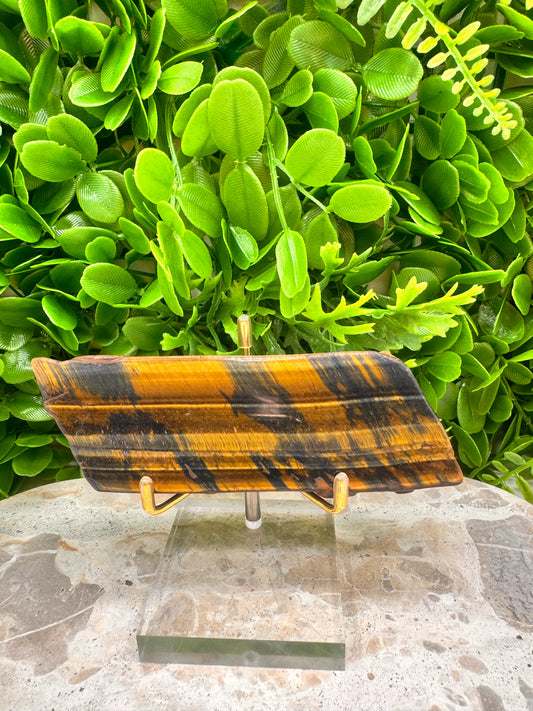Yellow / Blue Tigers Eye Slab 134g