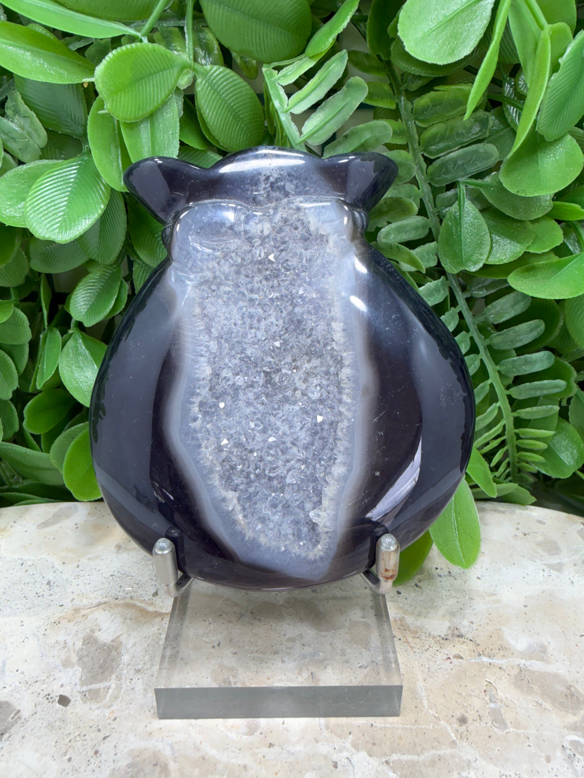 Druzy Agate Money Bag | Balance • Protection • Grounding