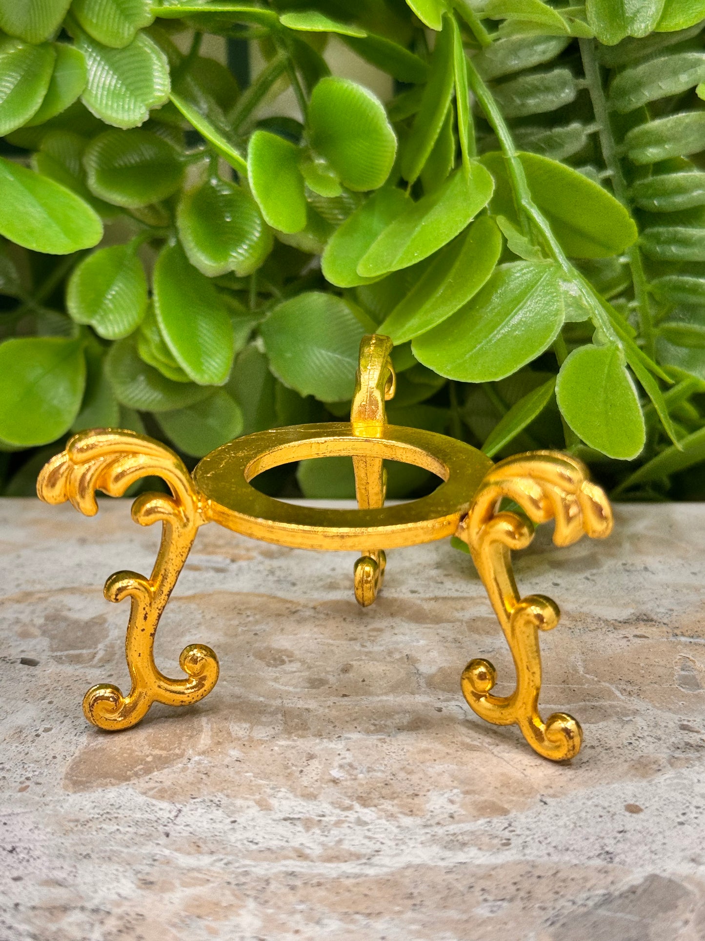 Gold  Sphere Stand