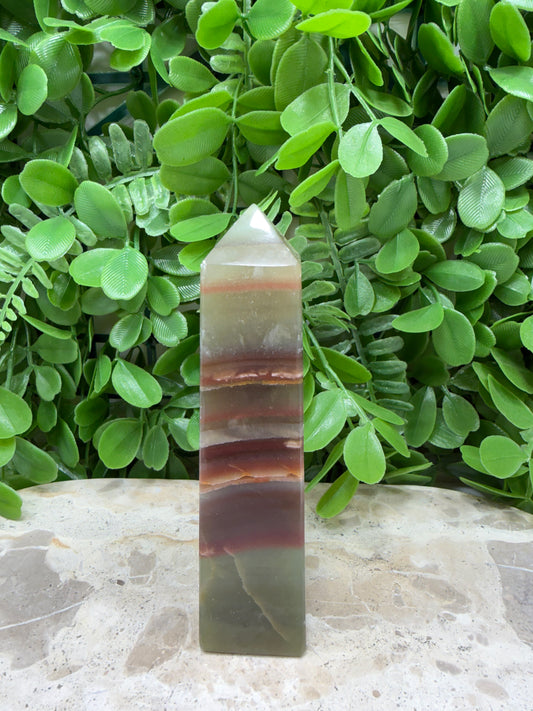 Green Banded Tower 242g