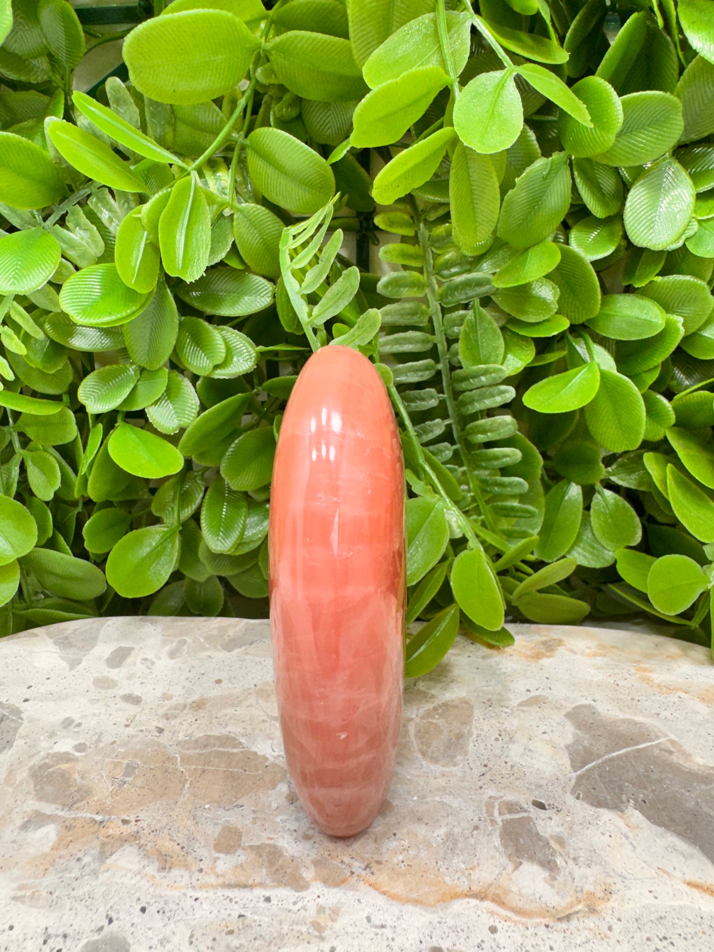 Standing Rose Calcite 304g