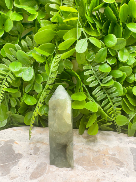 Prehnite Point Freeform 142g