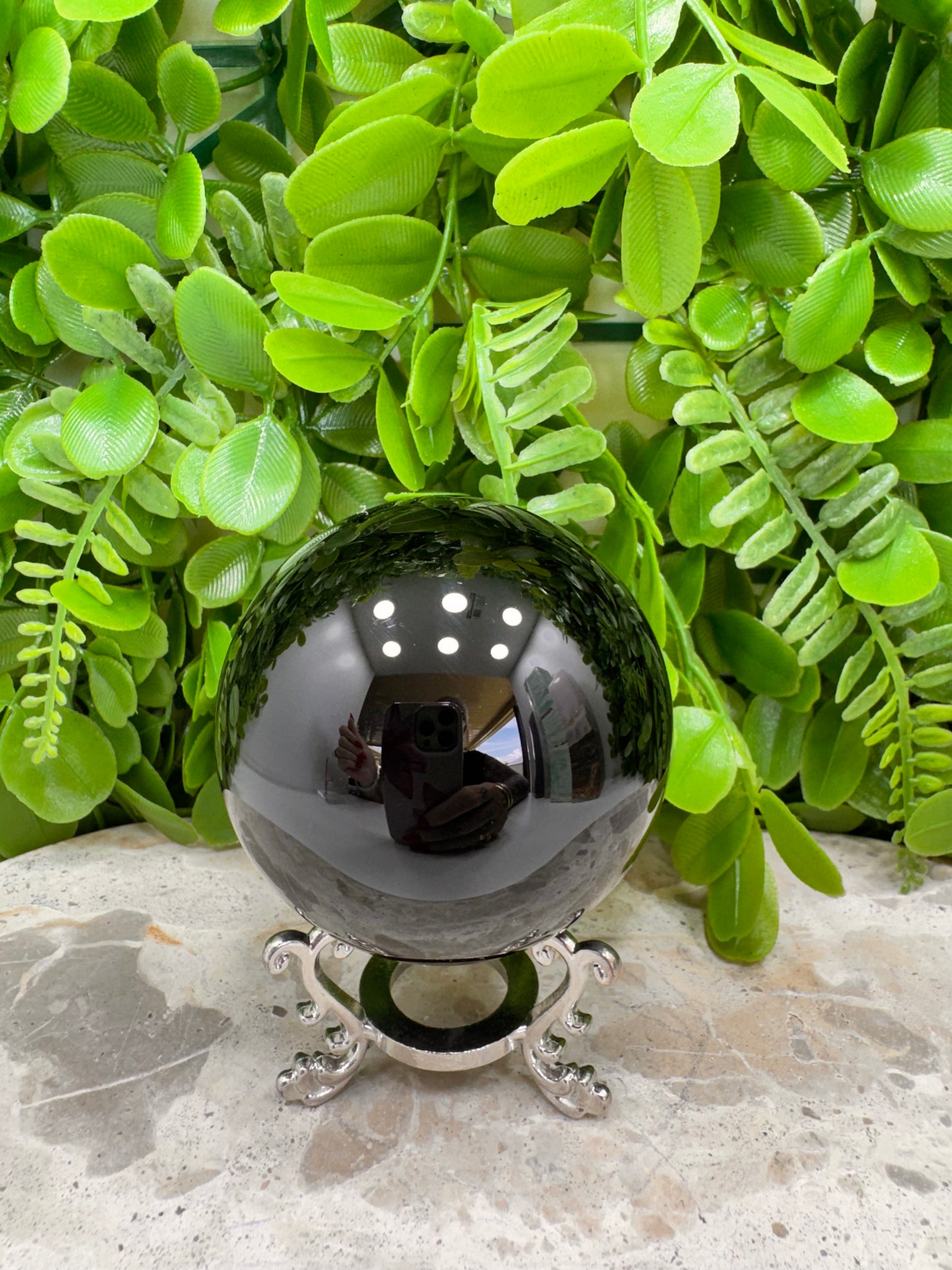 Obsidian Sphere 428g