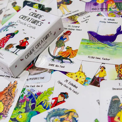 Crude Creatures Oracle Cards