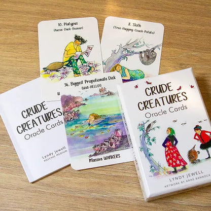 Crude Creatures Oracle Cards