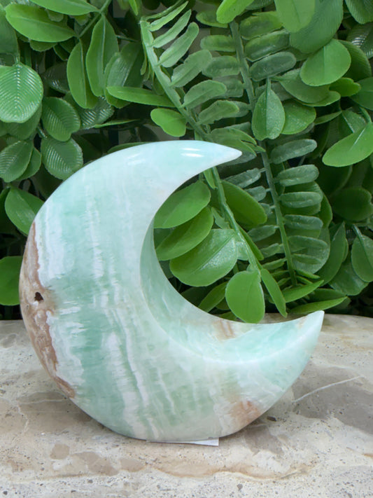 Caribbean Calcite Moon | Calm • Intuition • Emotional Healing