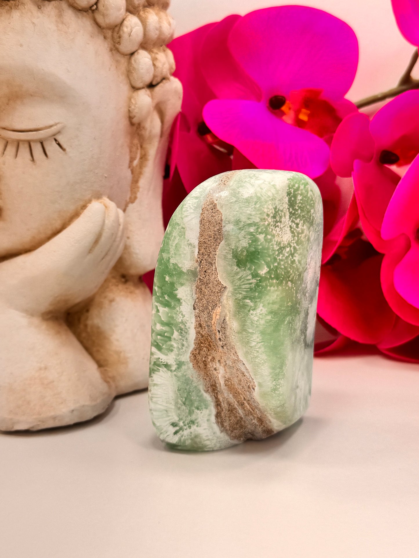 Aragonite with Smithsonite Freeform 652g