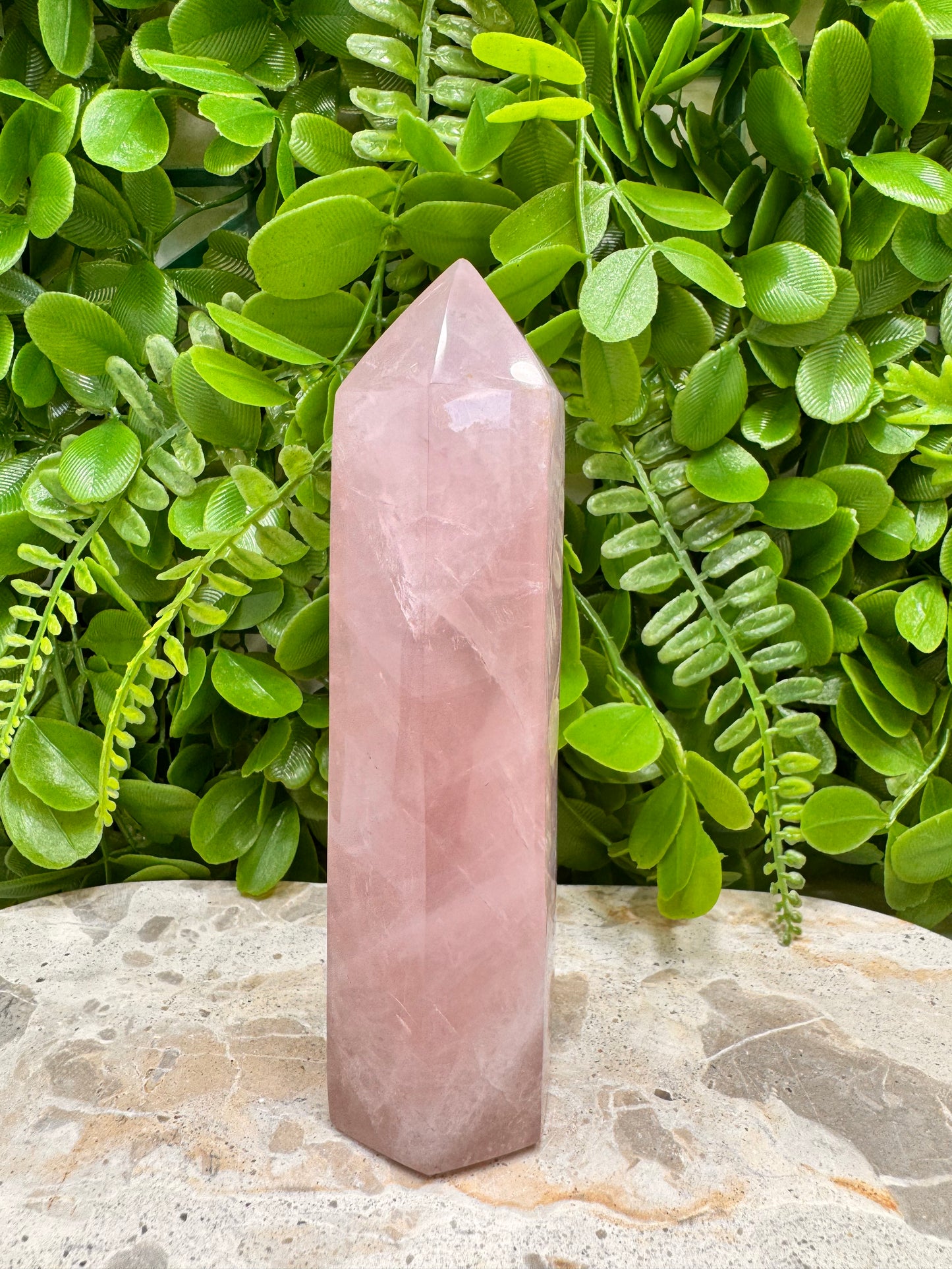 Rose Quartz Tower 350g