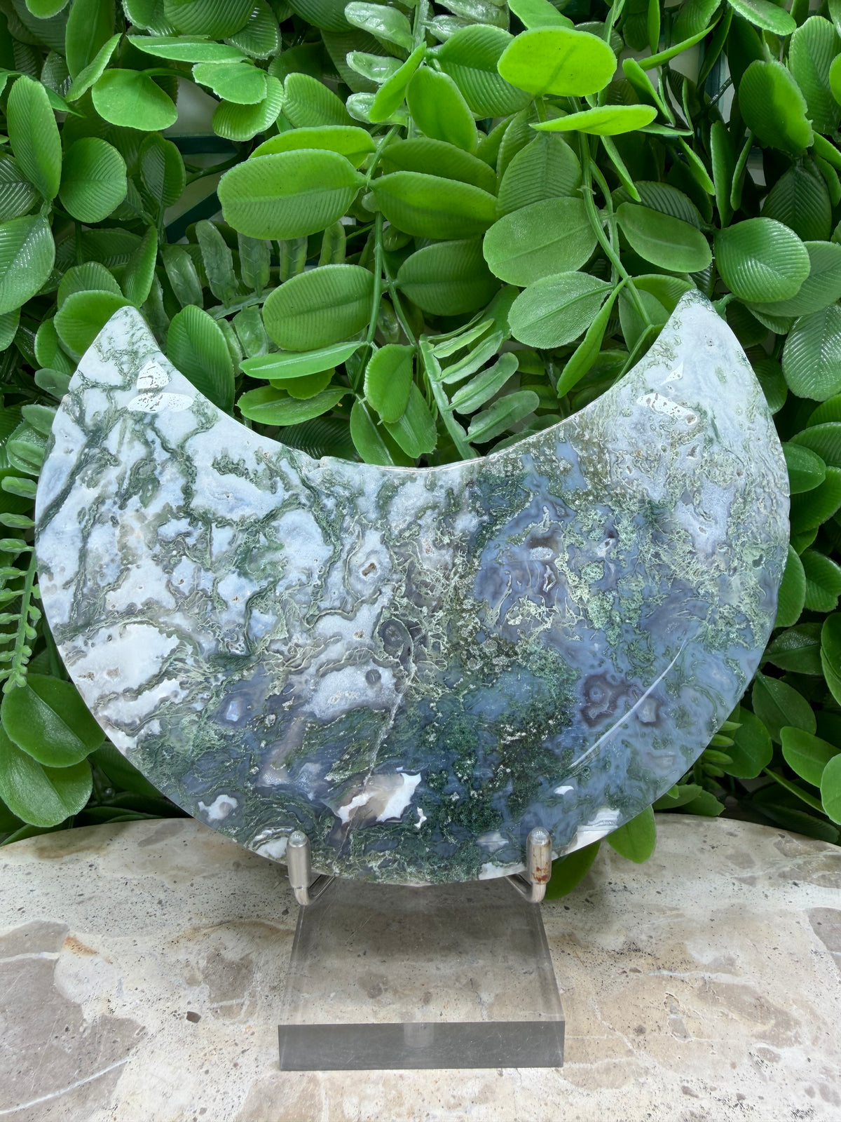 Moss Agate Moon | Growth • Abundance • Grounding