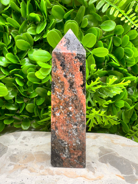 Green Mica Tower 504g