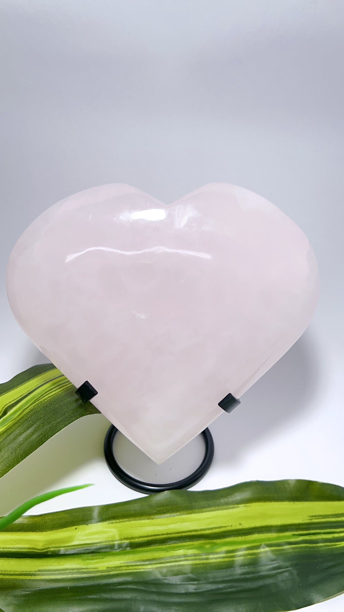 Pink Mangano Heart 1010g