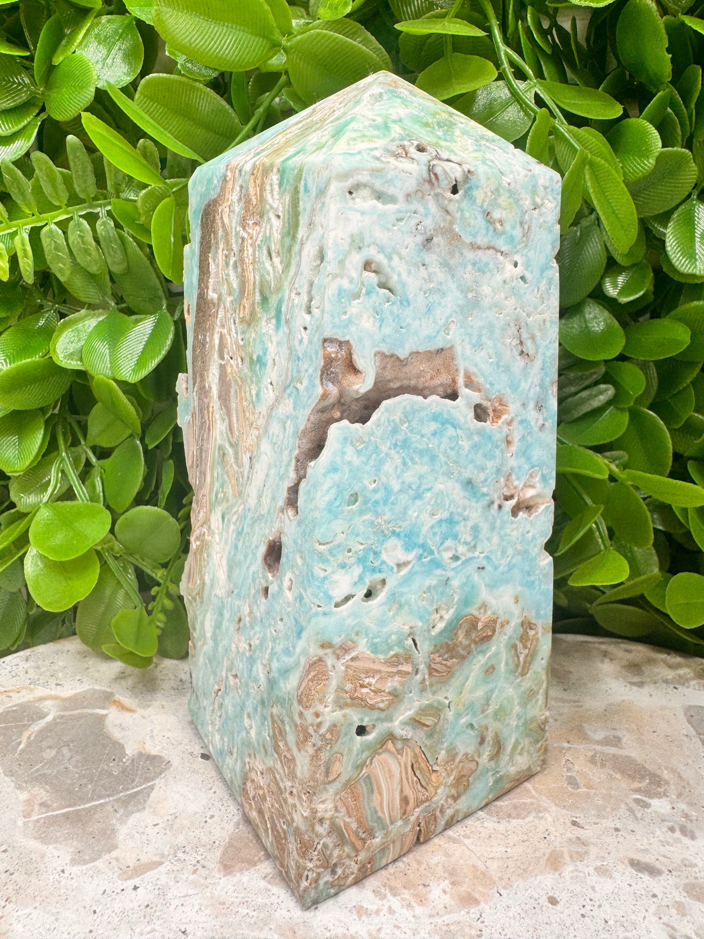 Hemimorphite Tower /Freeform 1508g