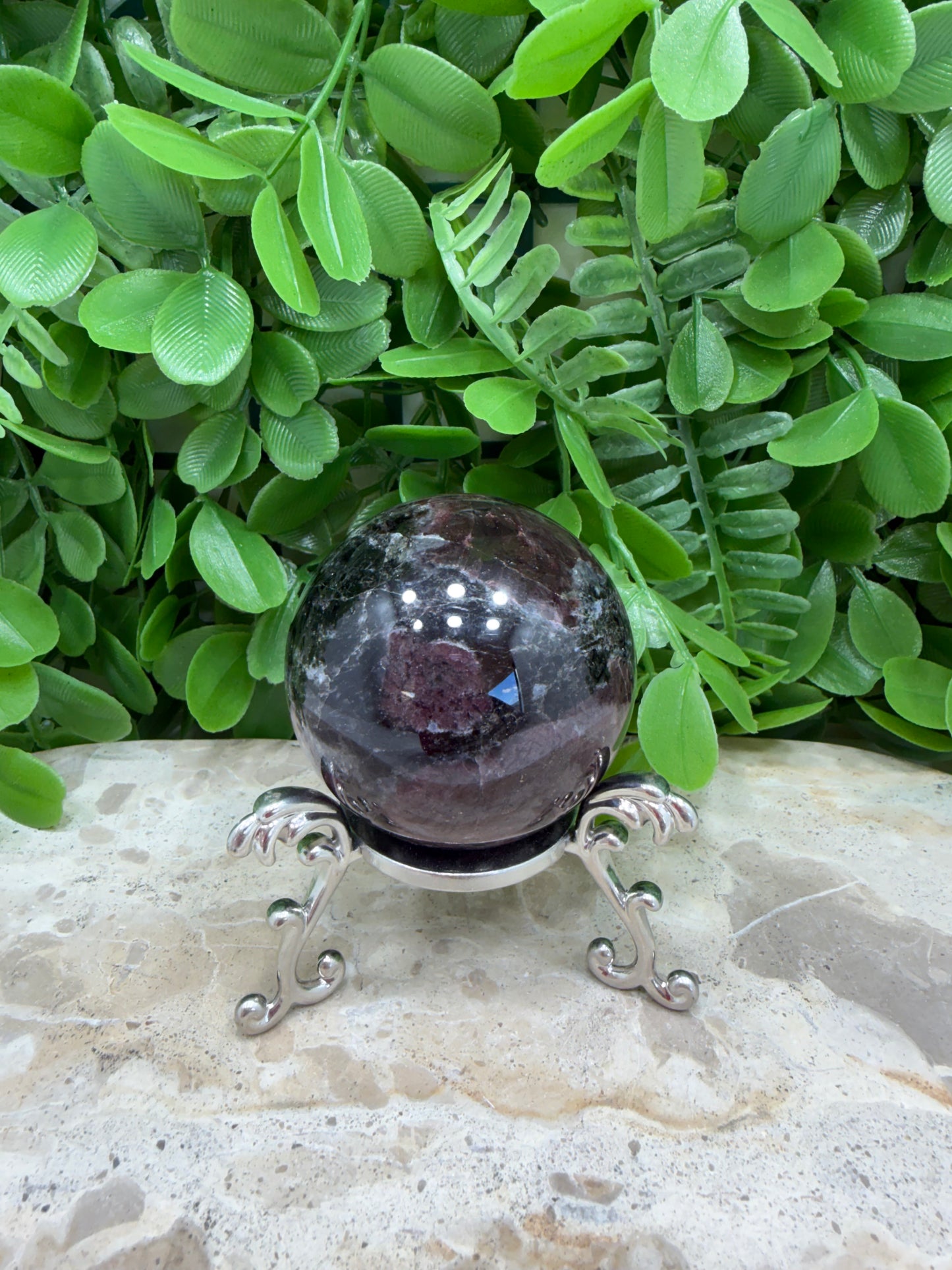 Garnet Sphere 250g