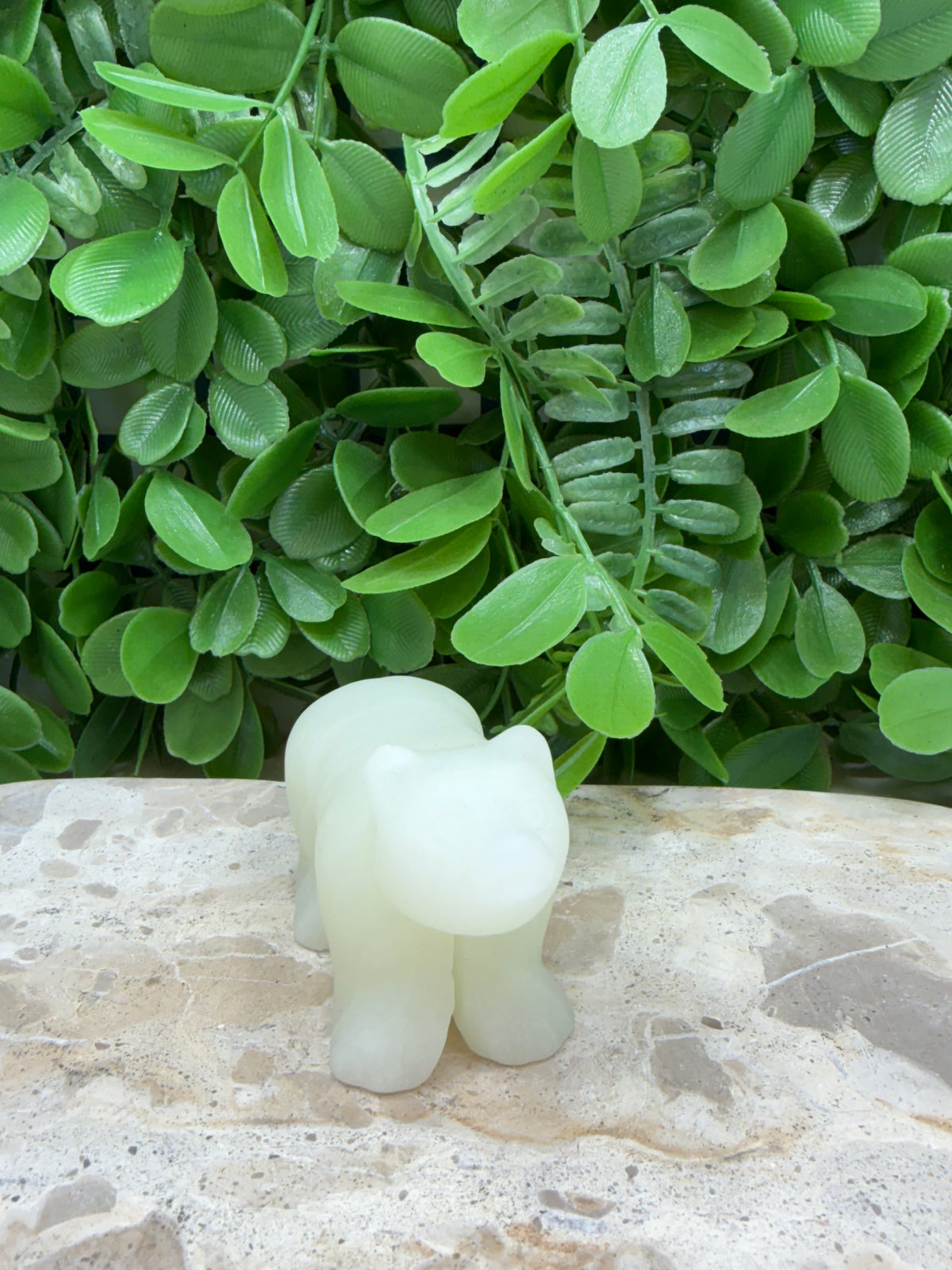 Green Calcite Bear 160g
