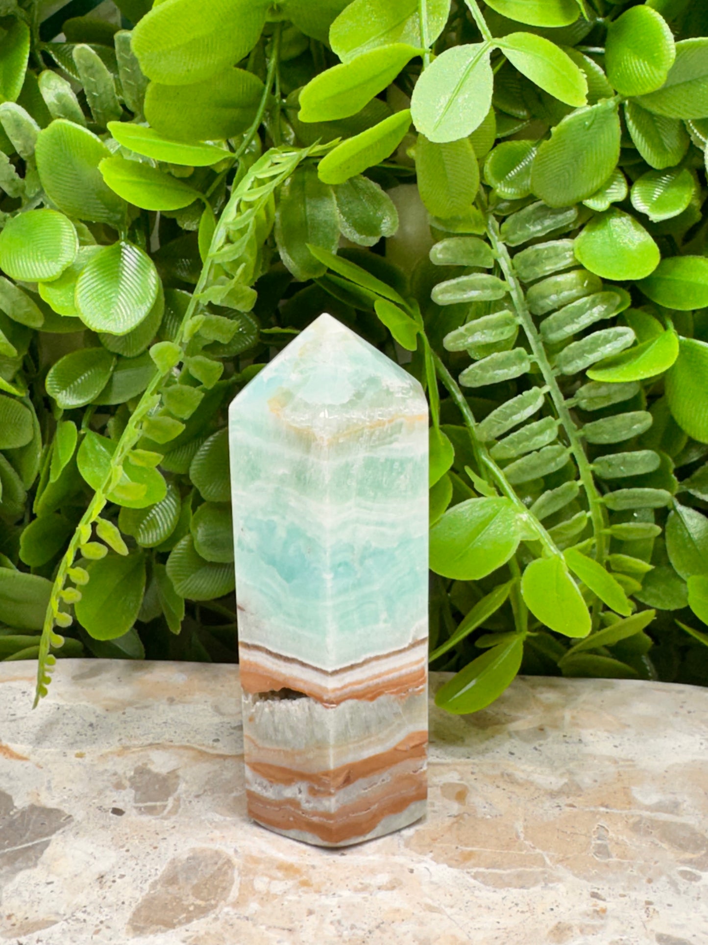 Caribbean Calcite Point 228g