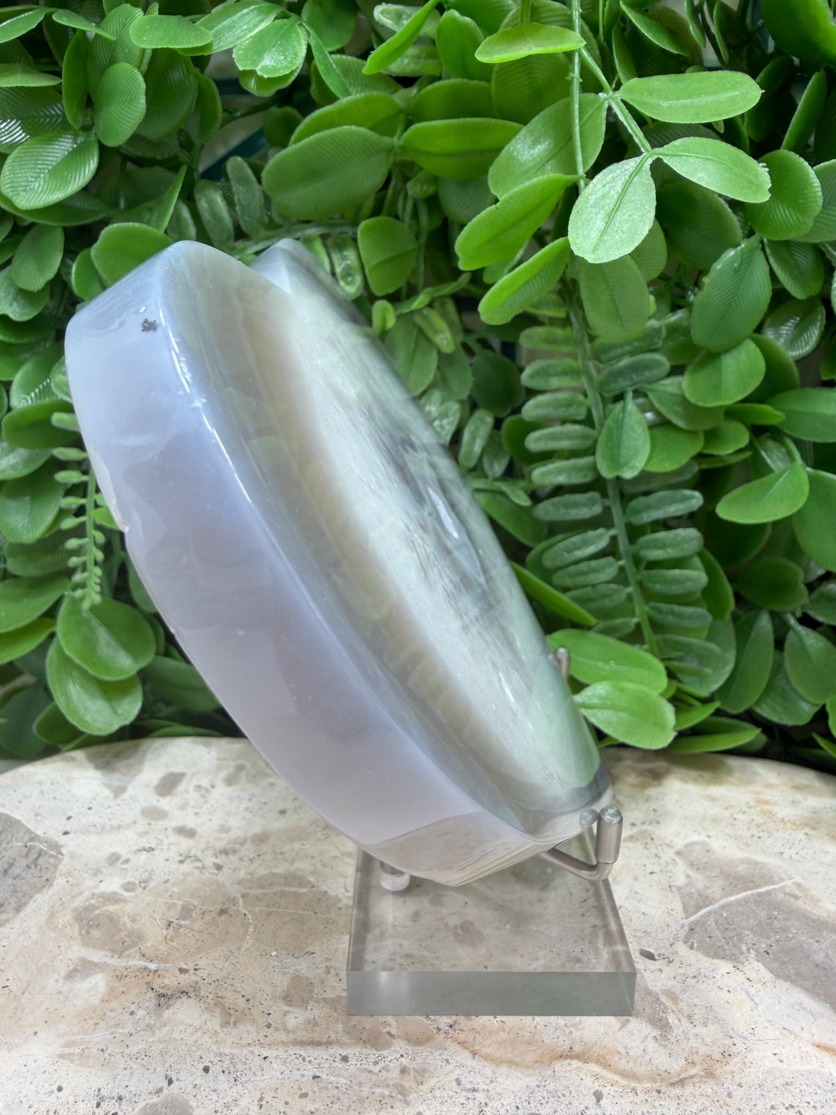 Druzy Agate Heart 452g