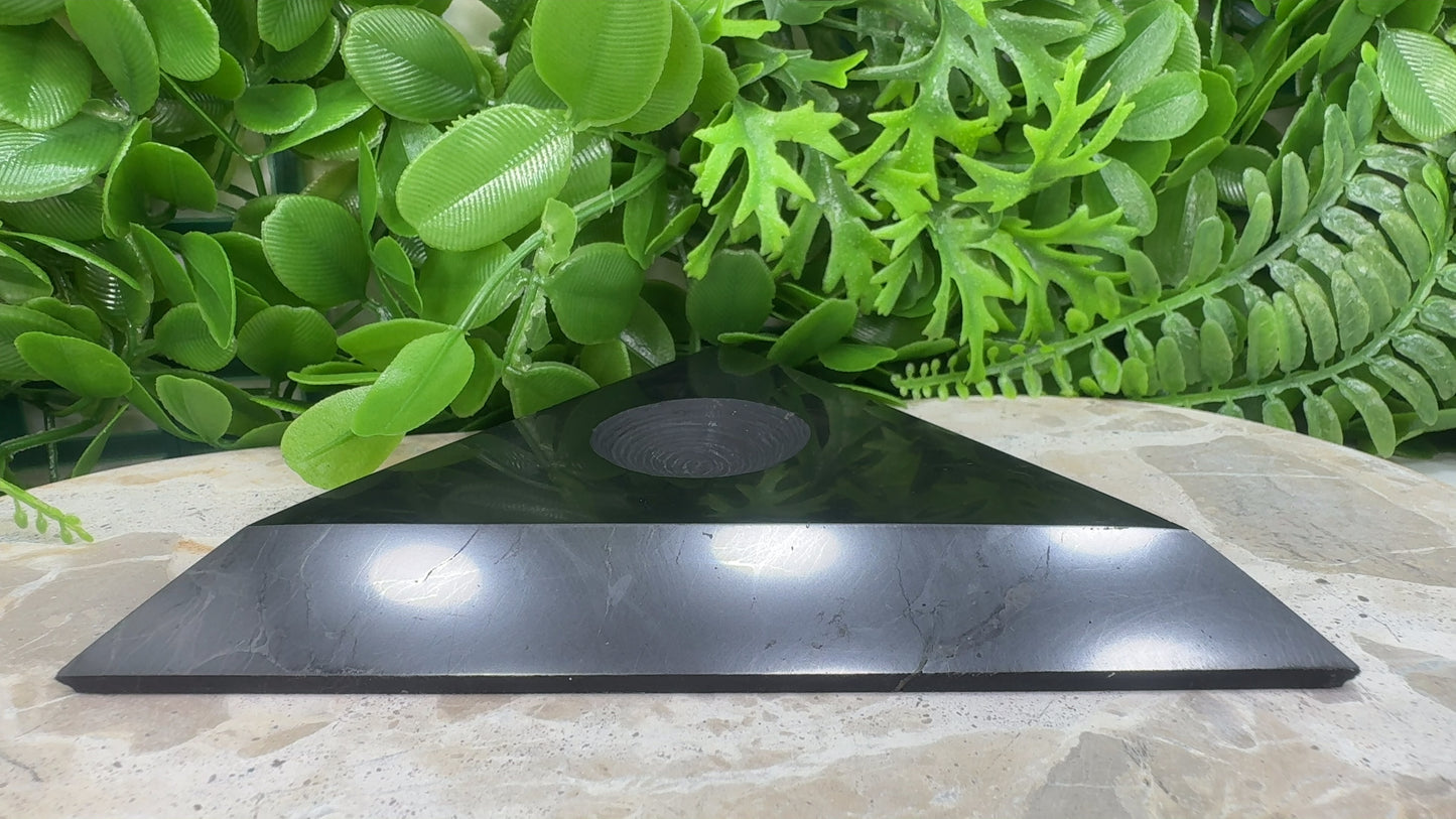 Shungite Sphere Stand 230g