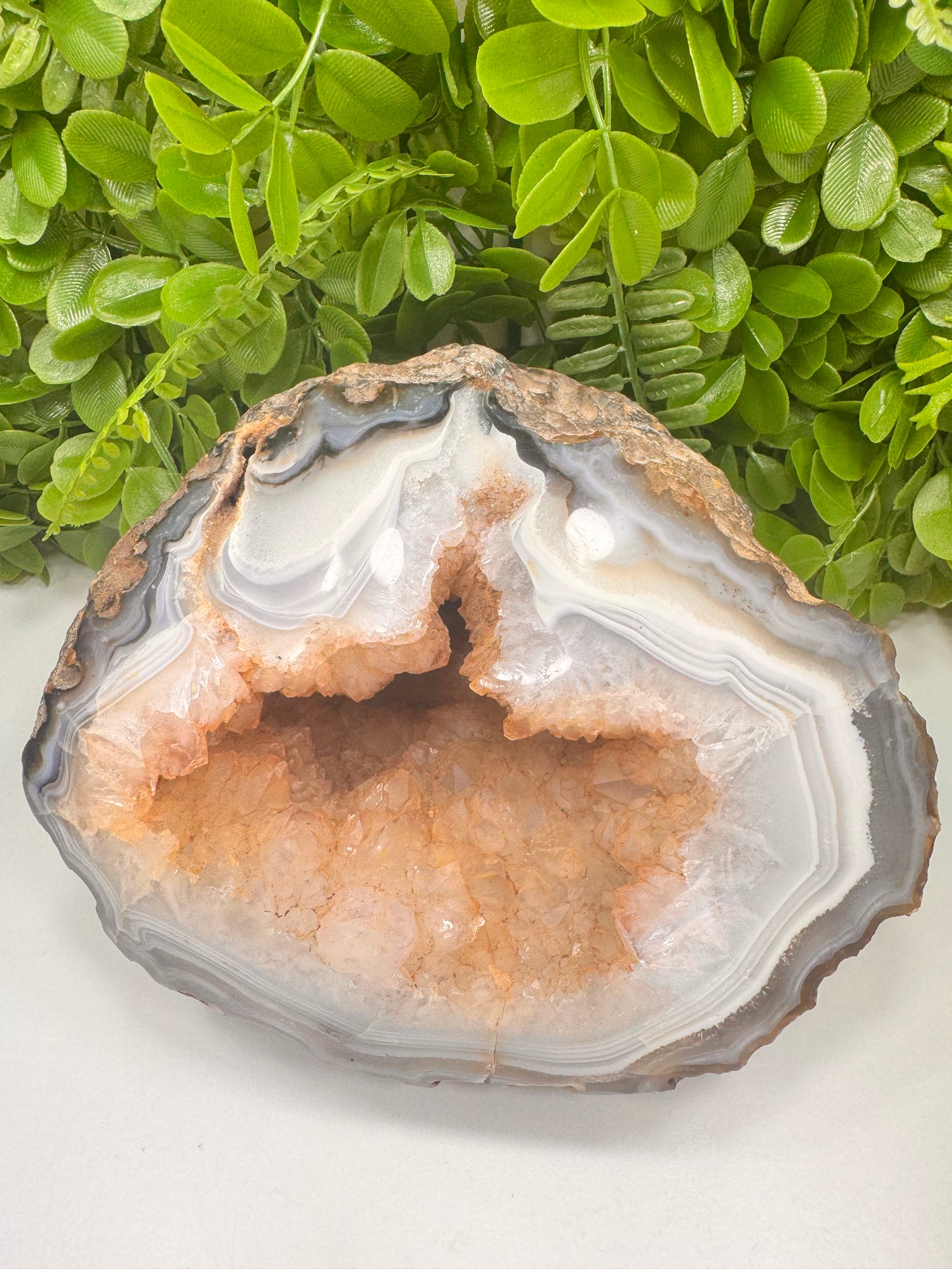 Druzy Quartz Agate Freeform 2970g