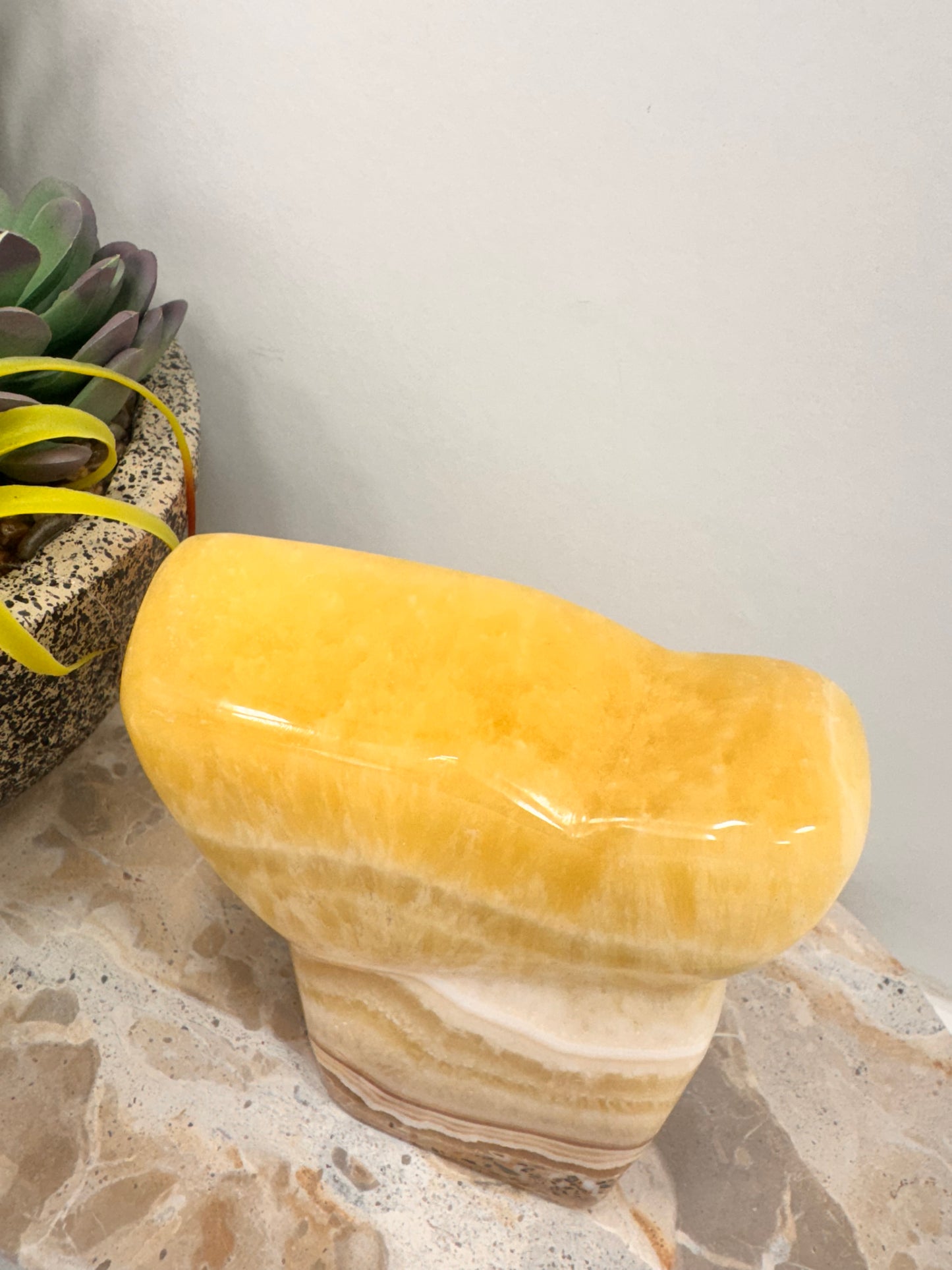 Pineapple Calcite Freeform 662g