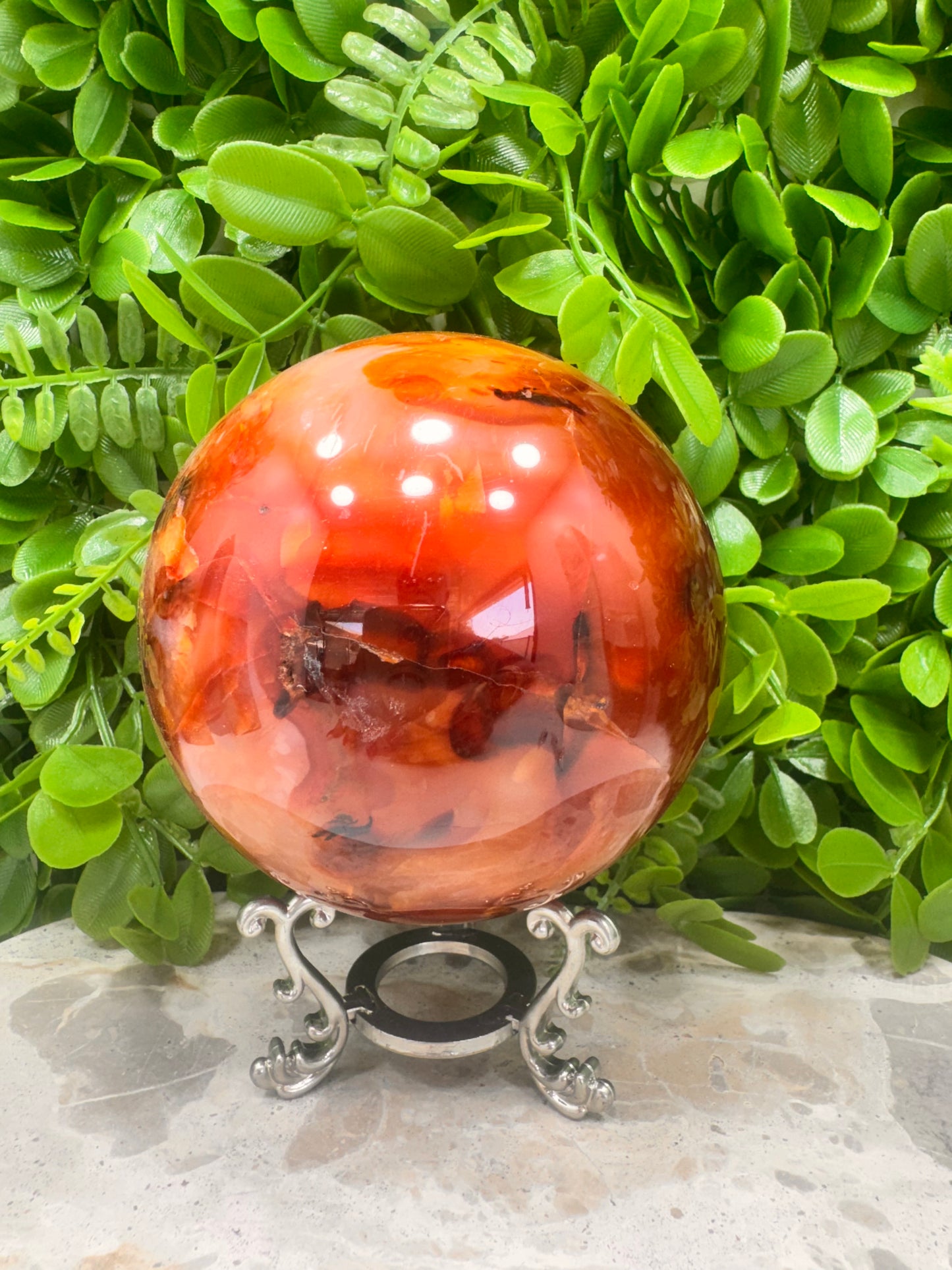 Carnelian Sphere 1.7kg