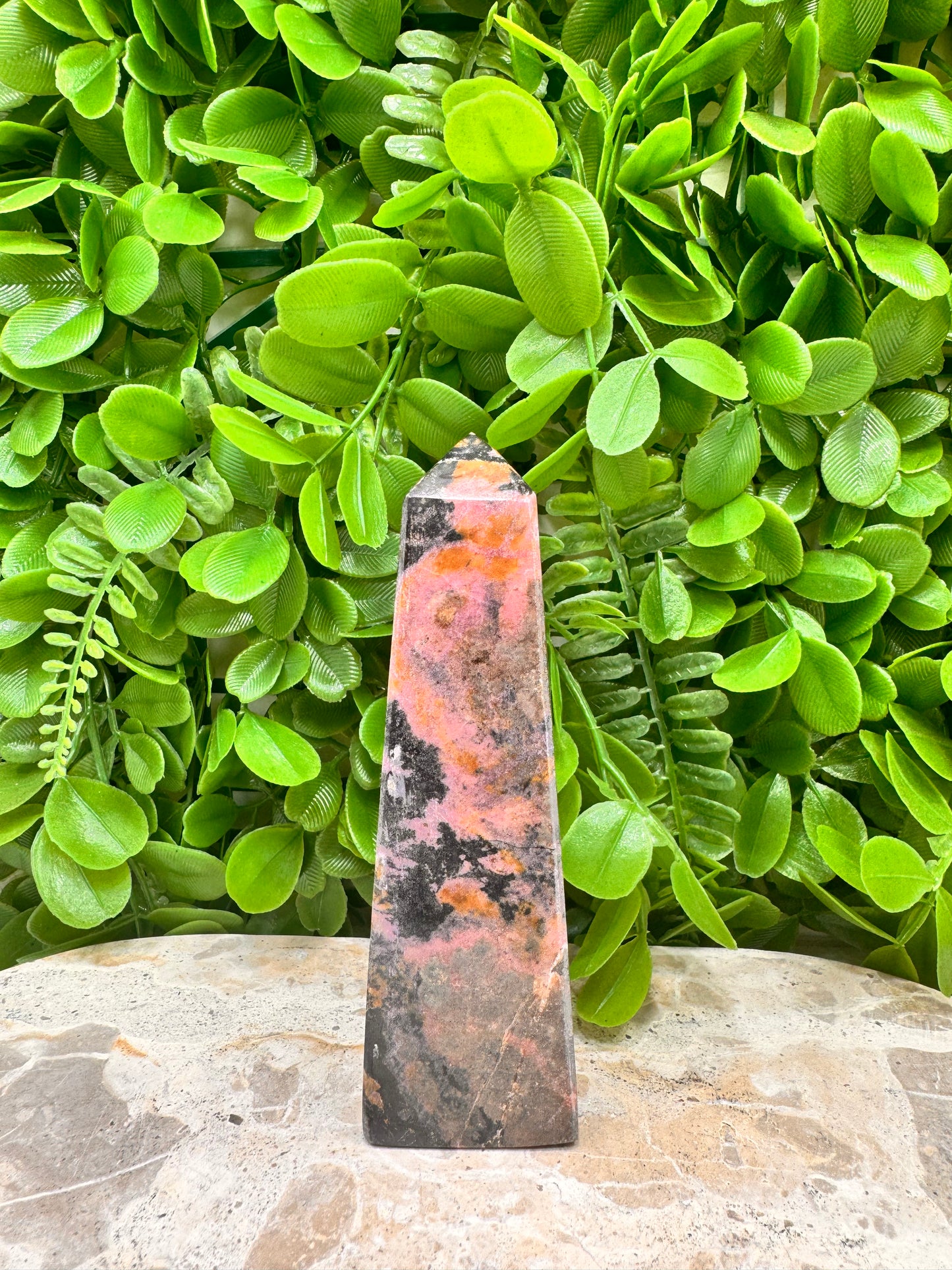 Rhodonite Tower 442g