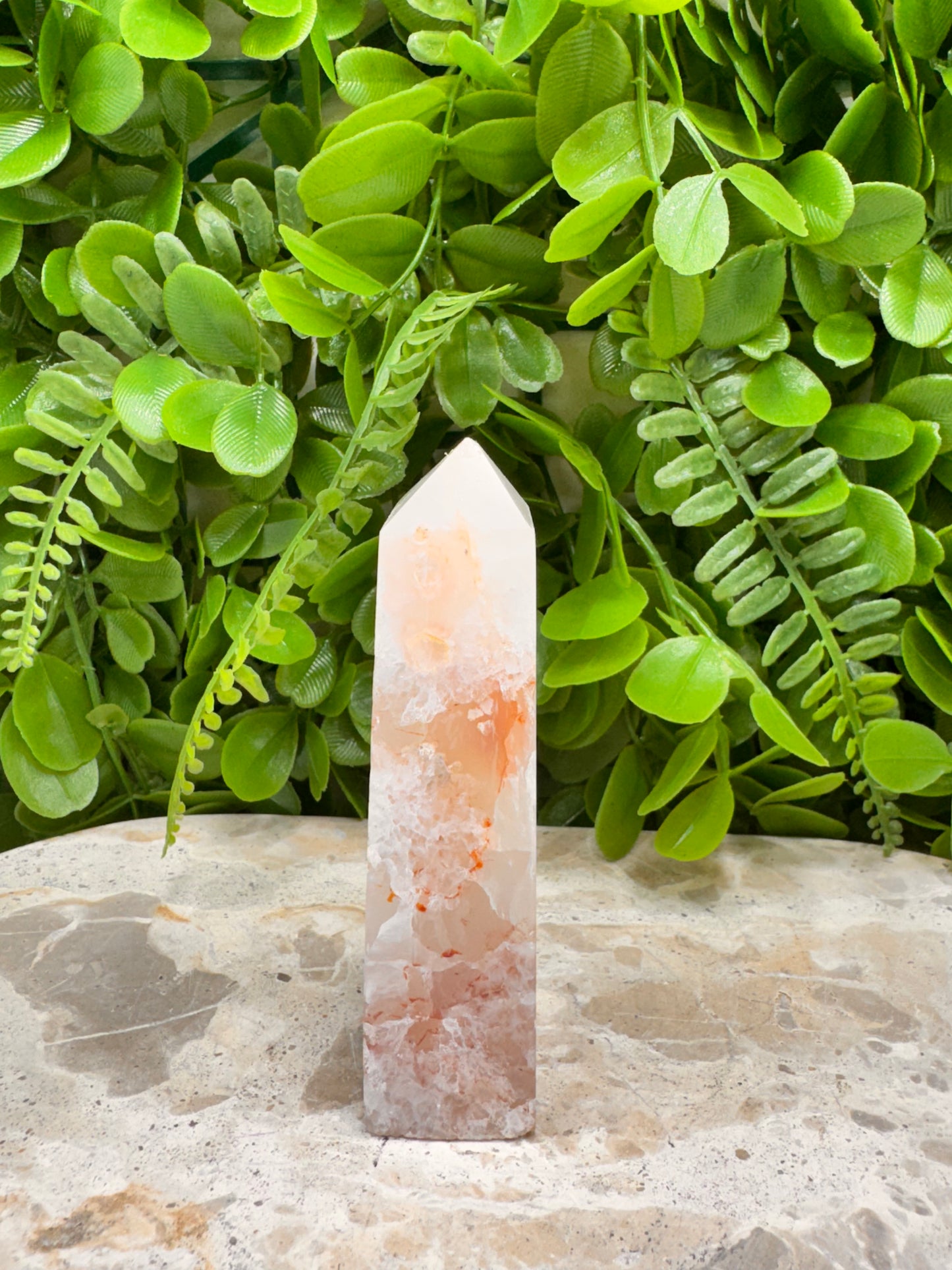 Flower Agate Point 180g