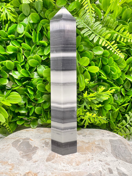 Ying-Yang Jasper Tower 1018g
