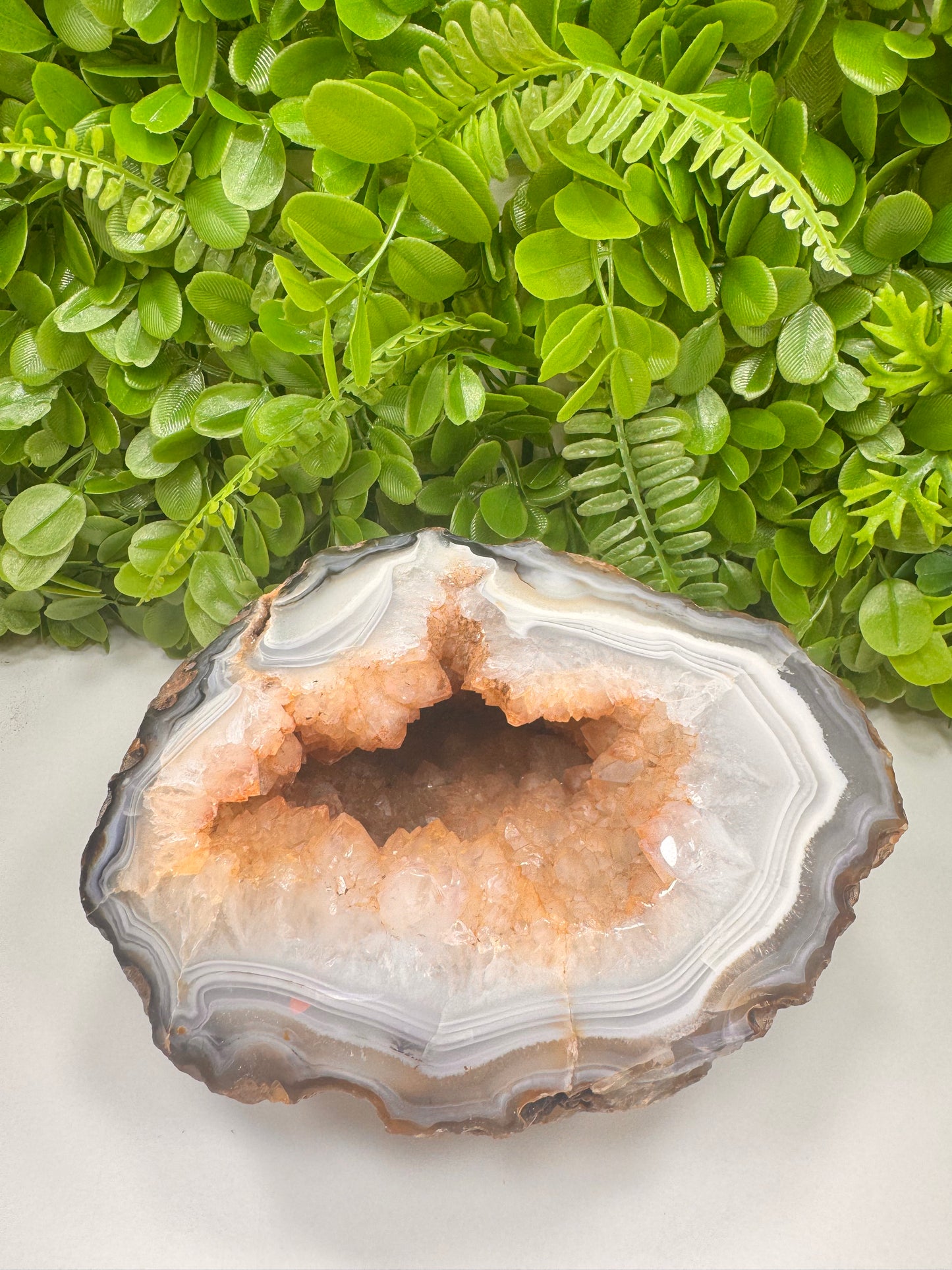 Druzy Quartz Agate Freeform 2970g