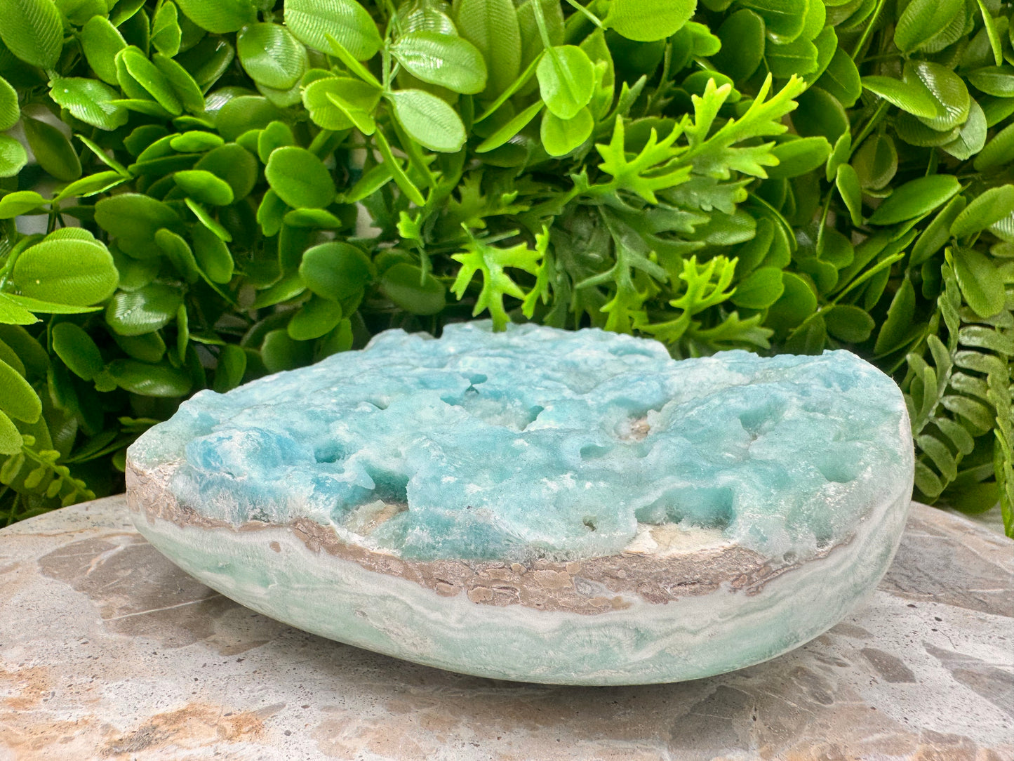 Hemimorphite Heart 1564g