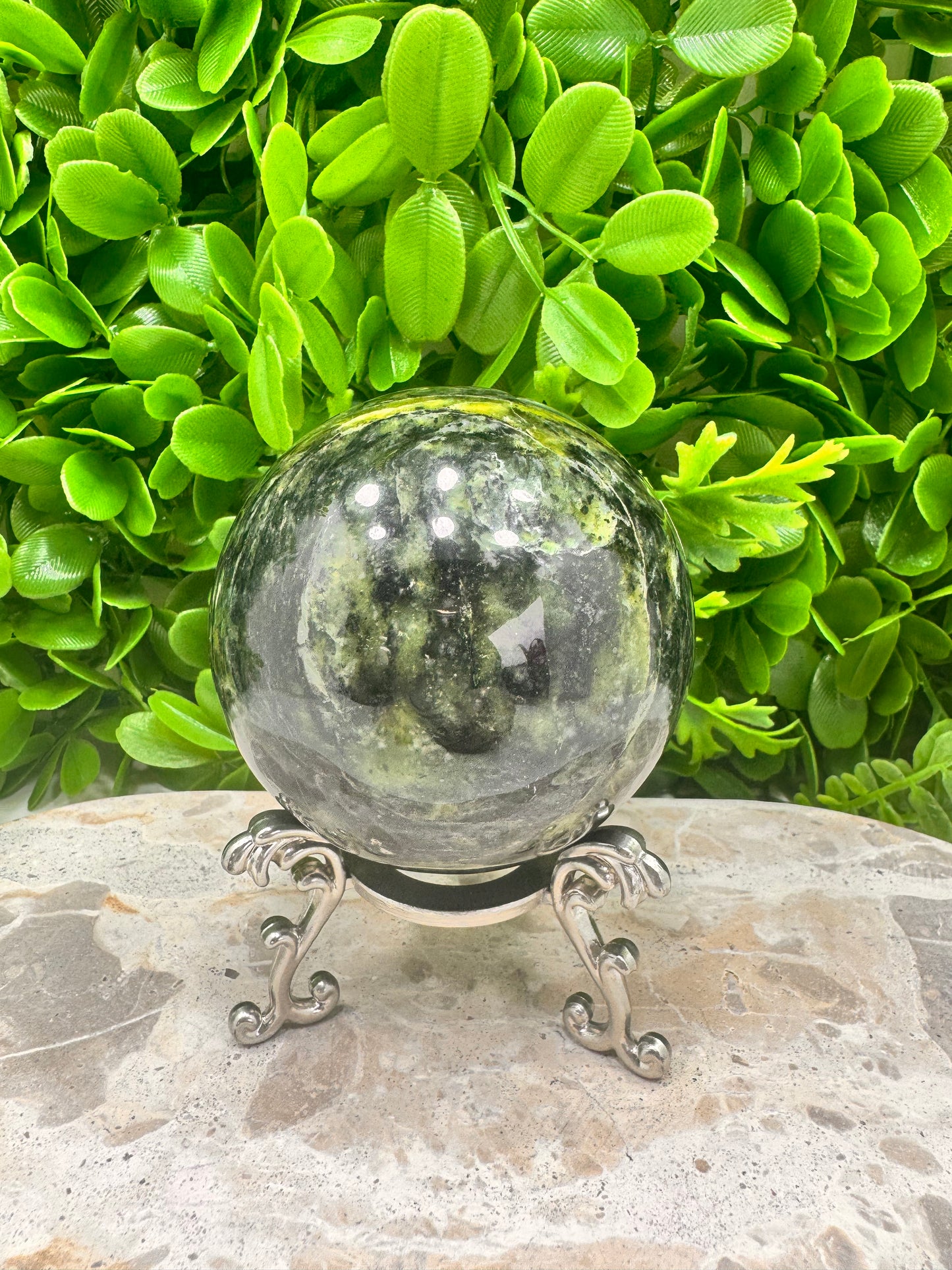Nephrite Jade Sphere 604g
