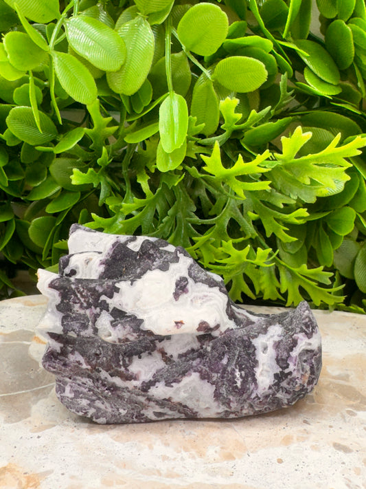 Purple Sphalerite Dragon 420g