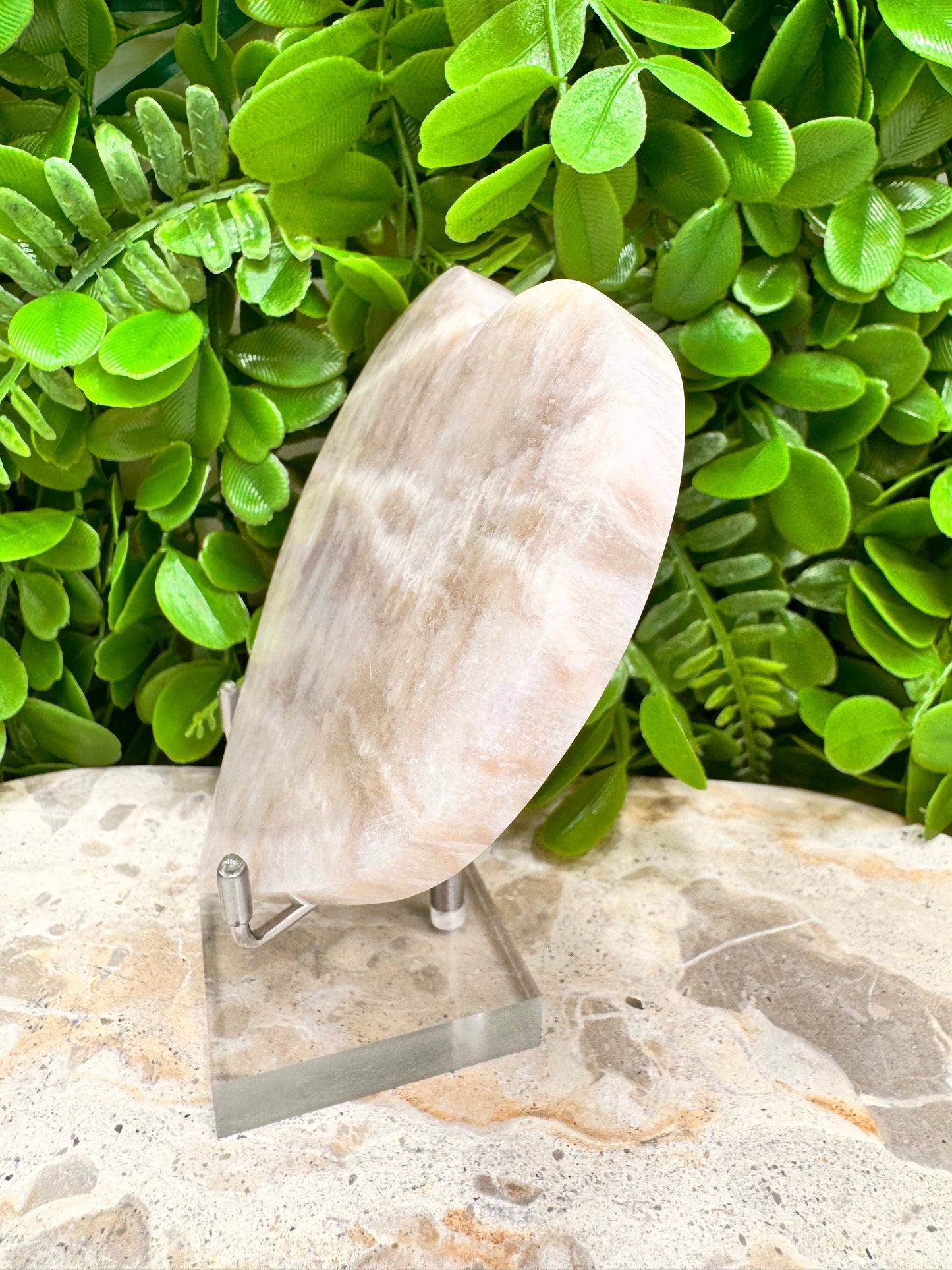 Moon Stone Heart 326g