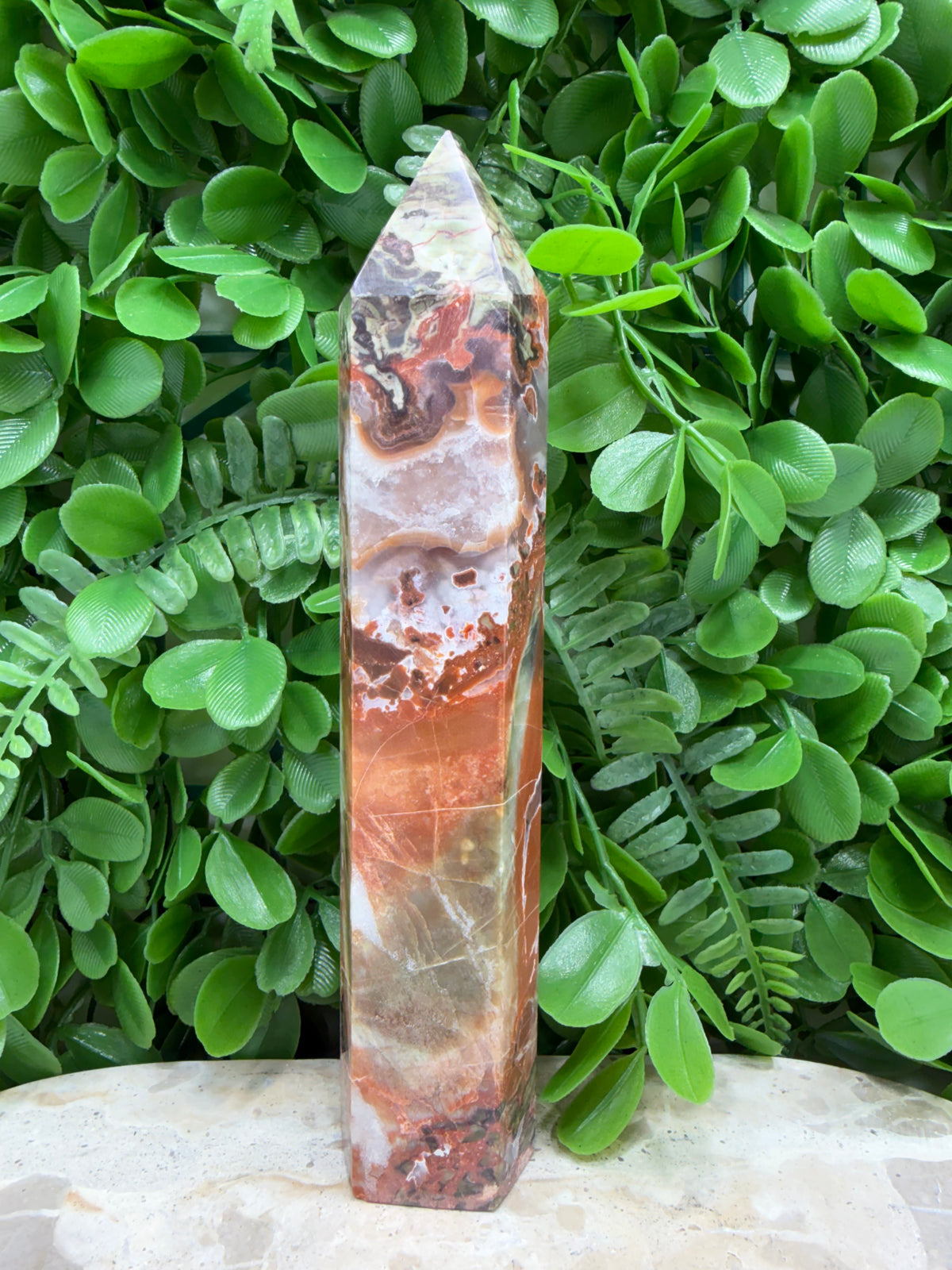 Money Agate Tower | Prosperity • Abundance • Luck