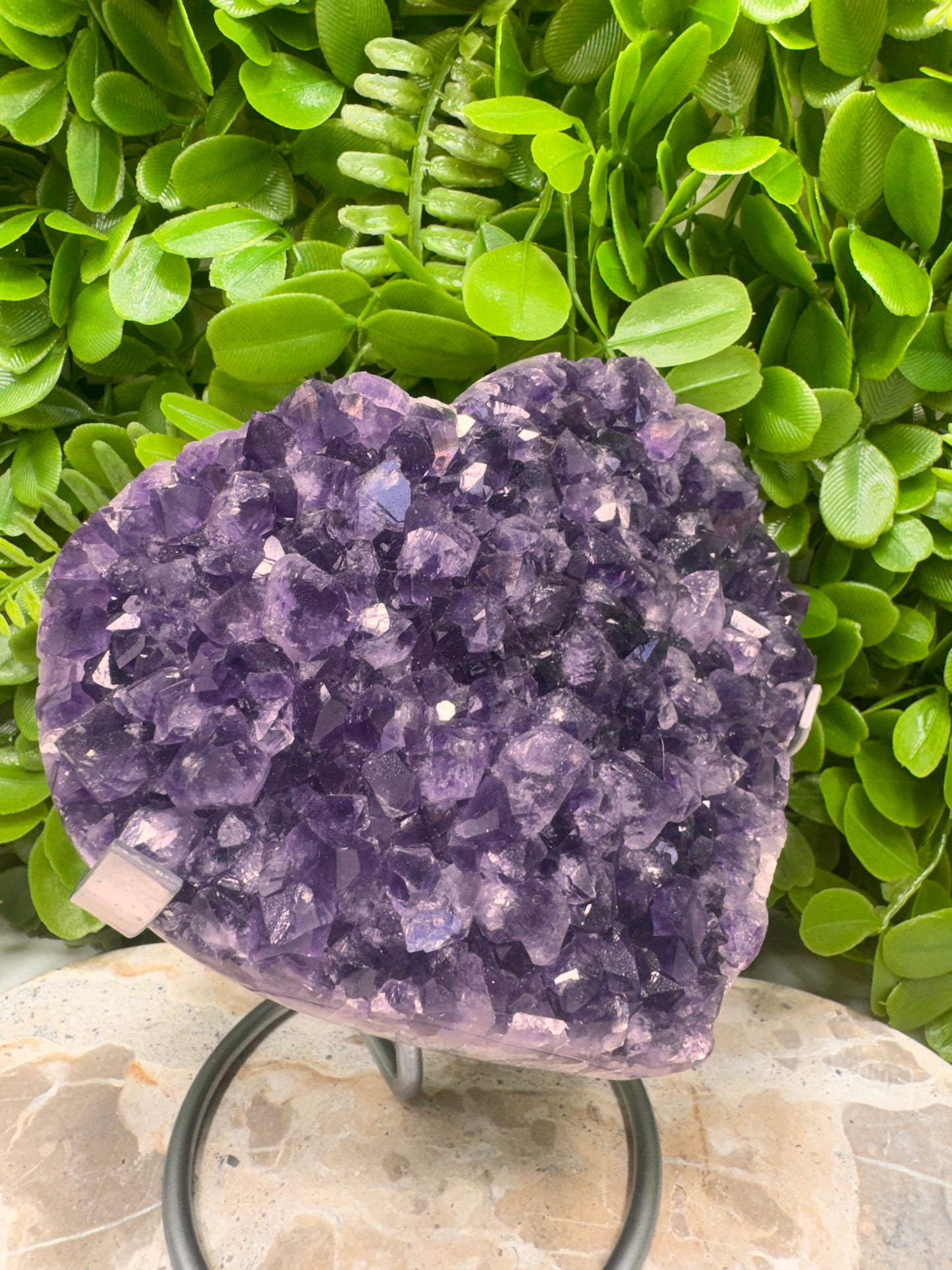 Amethyst Heart 1164g