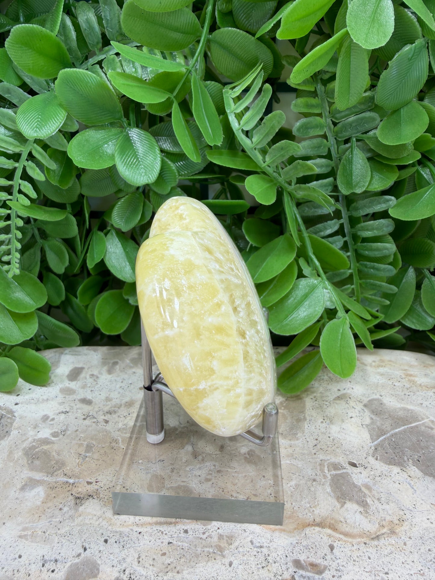 Pineapple Calcite Heart 200g