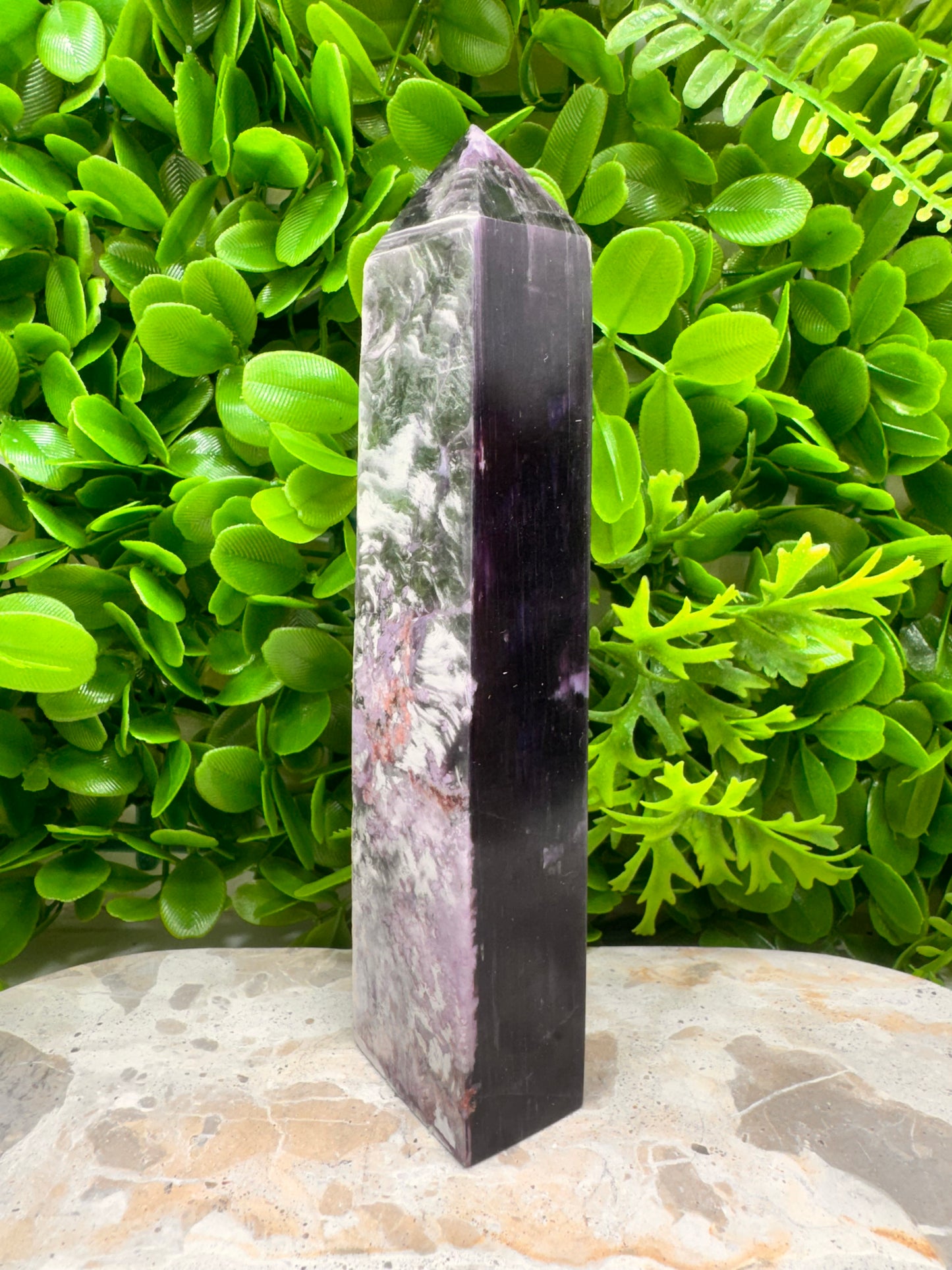 Purple Mica Tower 496g