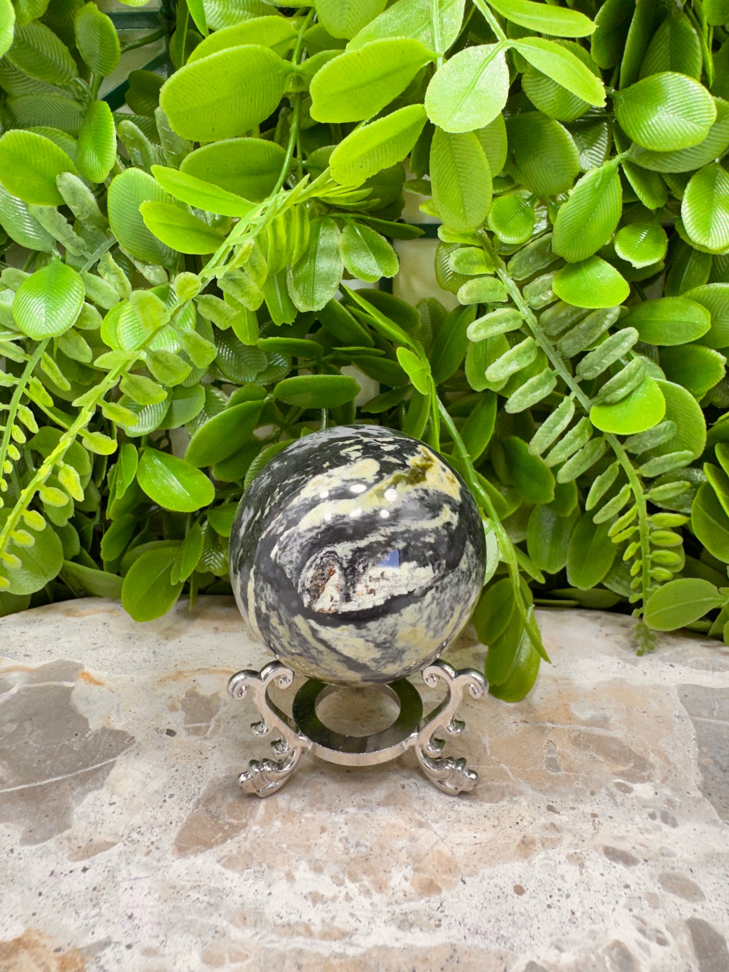 Leafy Green Serpentine 232g