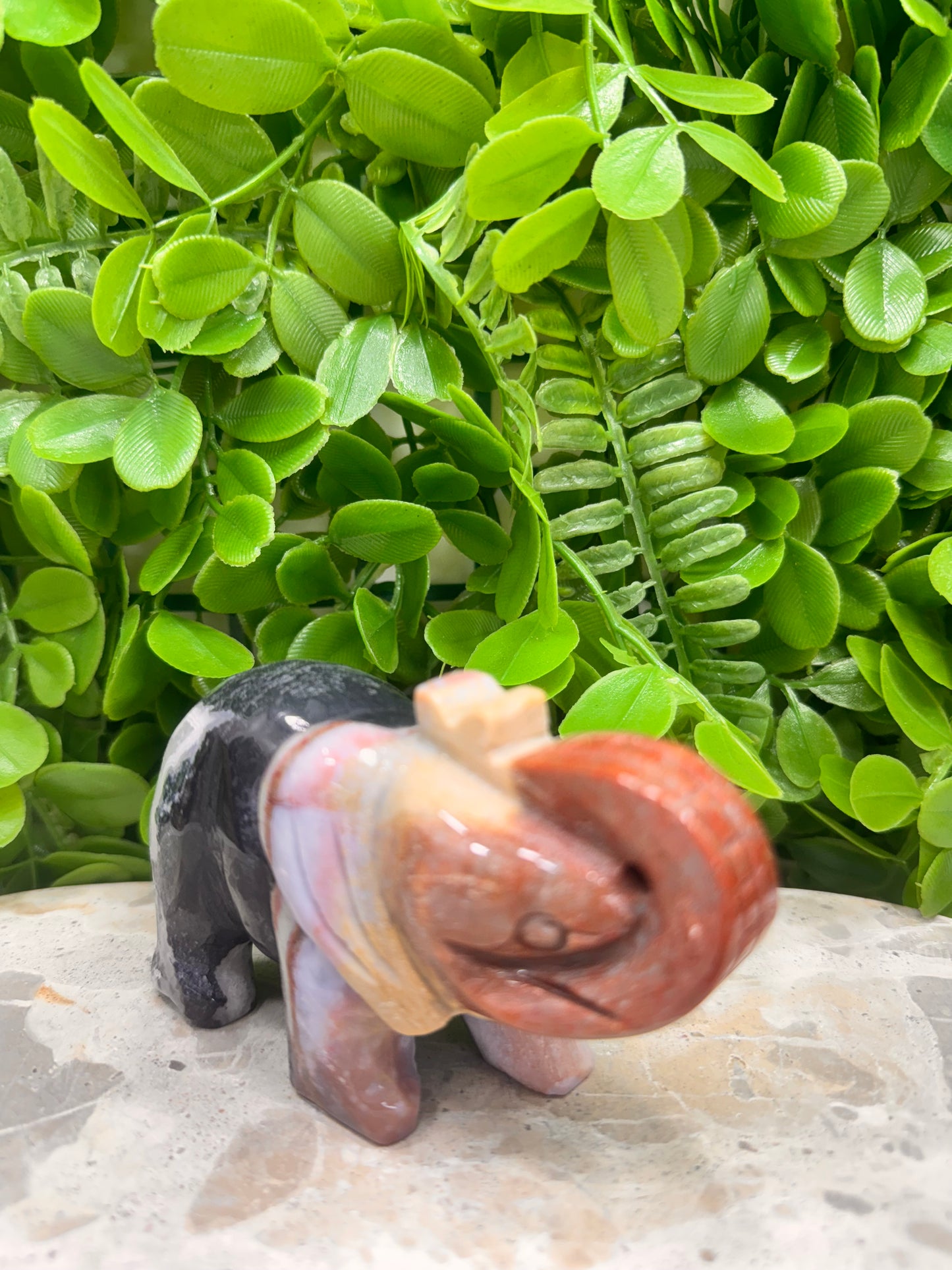 Ocean Jasper Elephant 362g