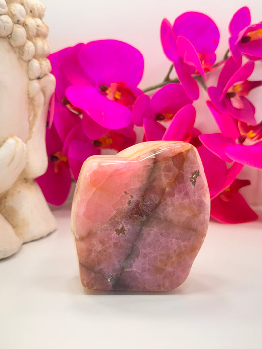 Pink Aragonite Freeform 704g