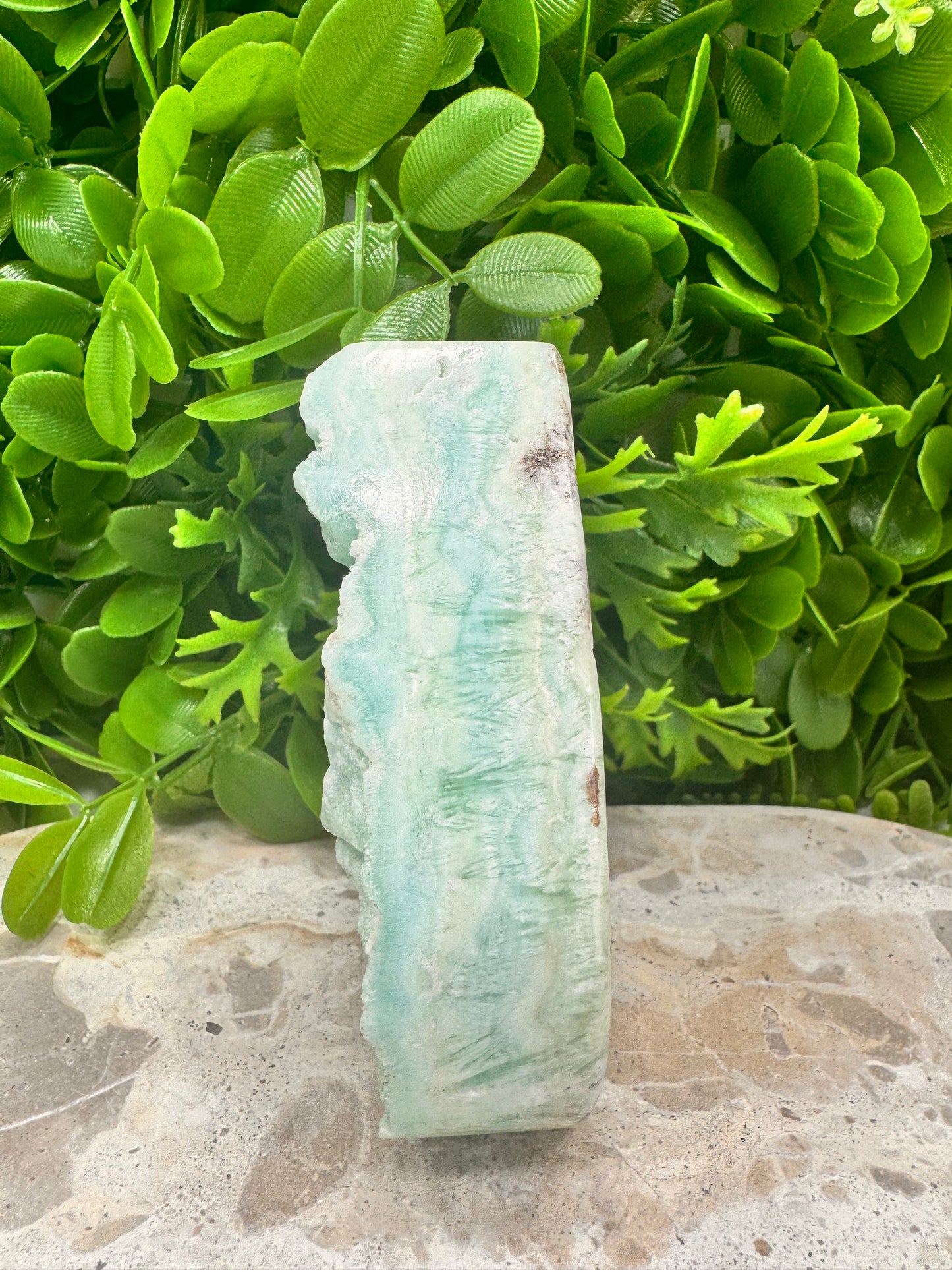 Hemimorphite Teardrop Freeform 414g