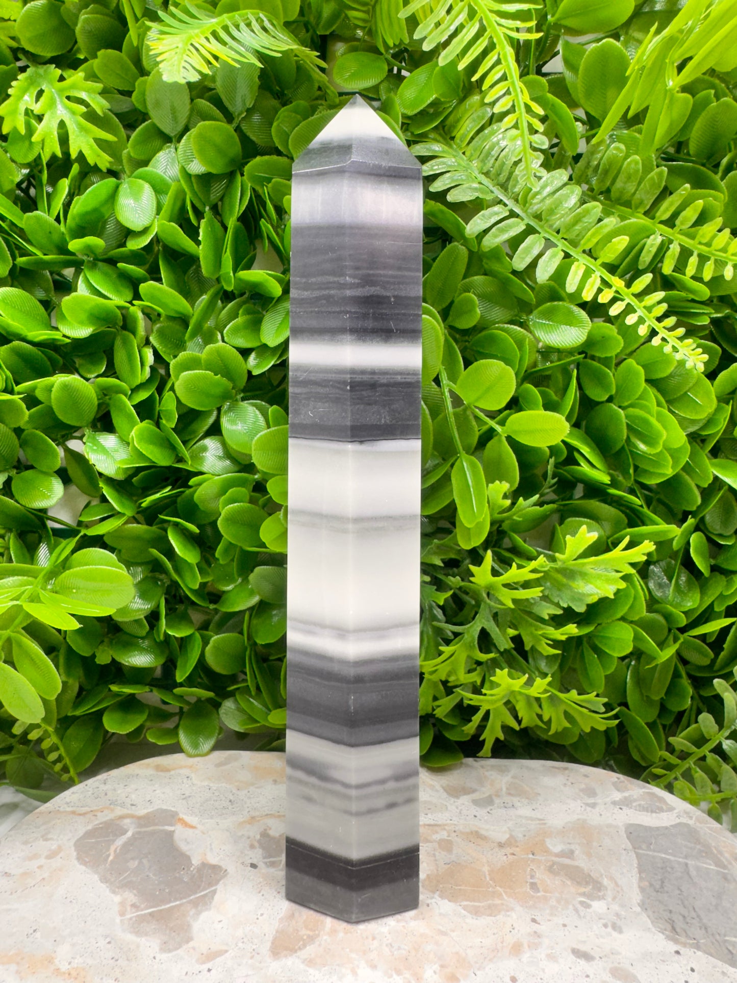 Ying-Yang Jasper Tower 1018g